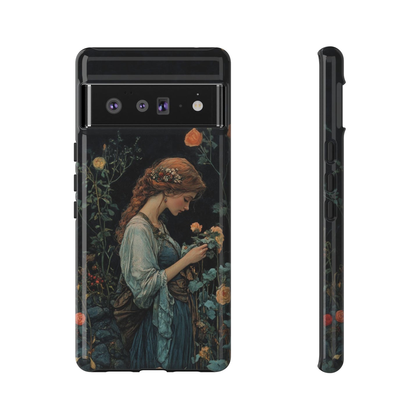 Virgo's Garden Grace: The Serene Maiden - iPhone, Google Pixel, Samsung Galaxy