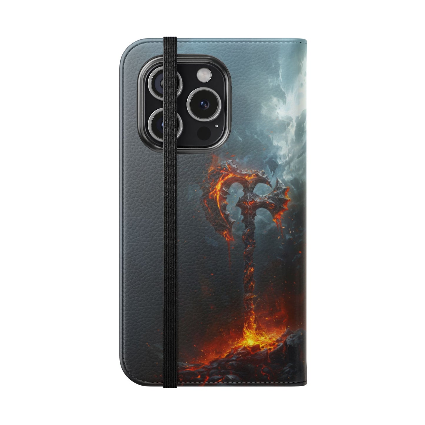 Molten War Axe - Wallet Flip Case