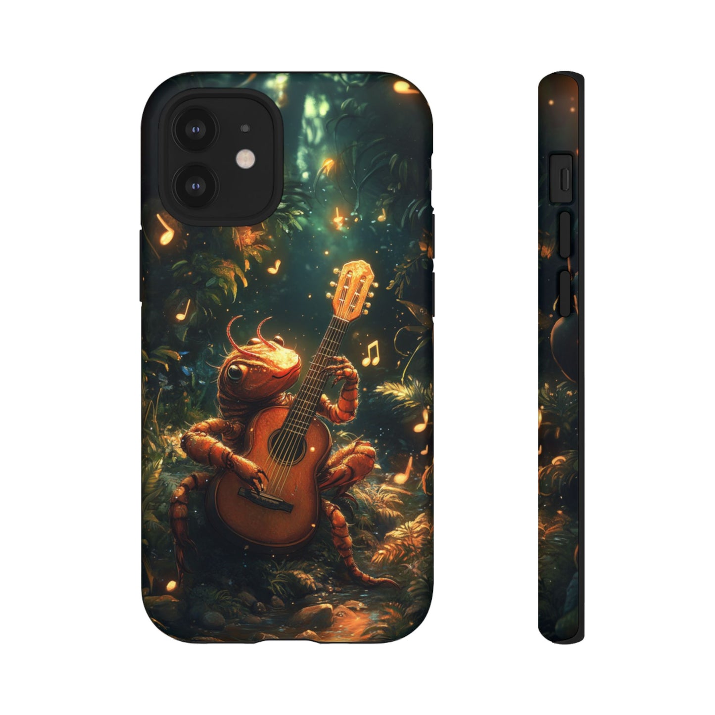 Serenade Forest Guitarist - Tough iPhone Case