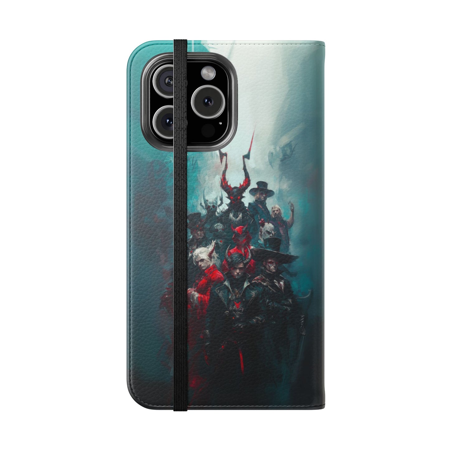 Dark Fantasy Demon Hunters - Wallet Flip Case