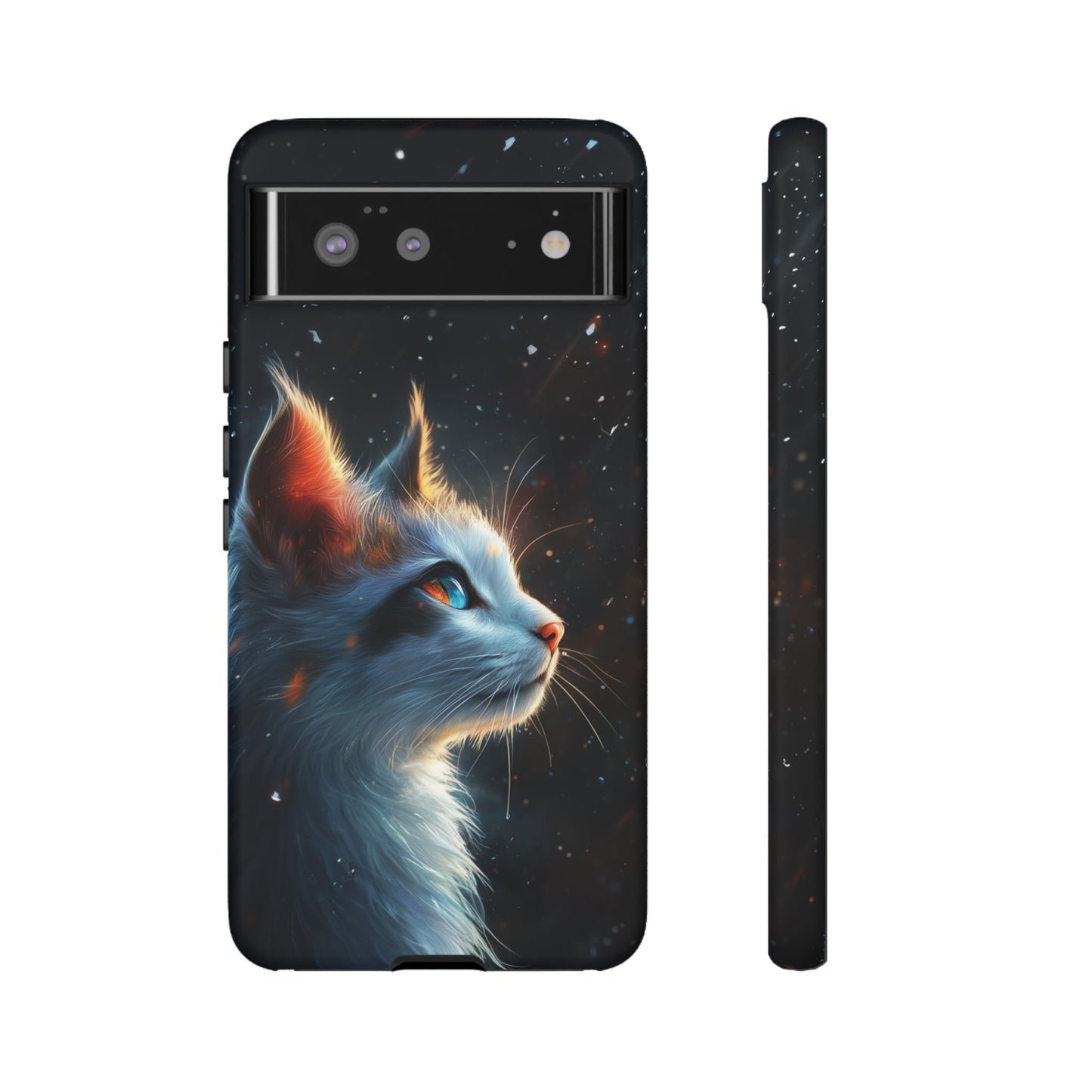 Enchanting Winter Cat Phone Case - iPhone, Google Pixel, Samsung Galaxy