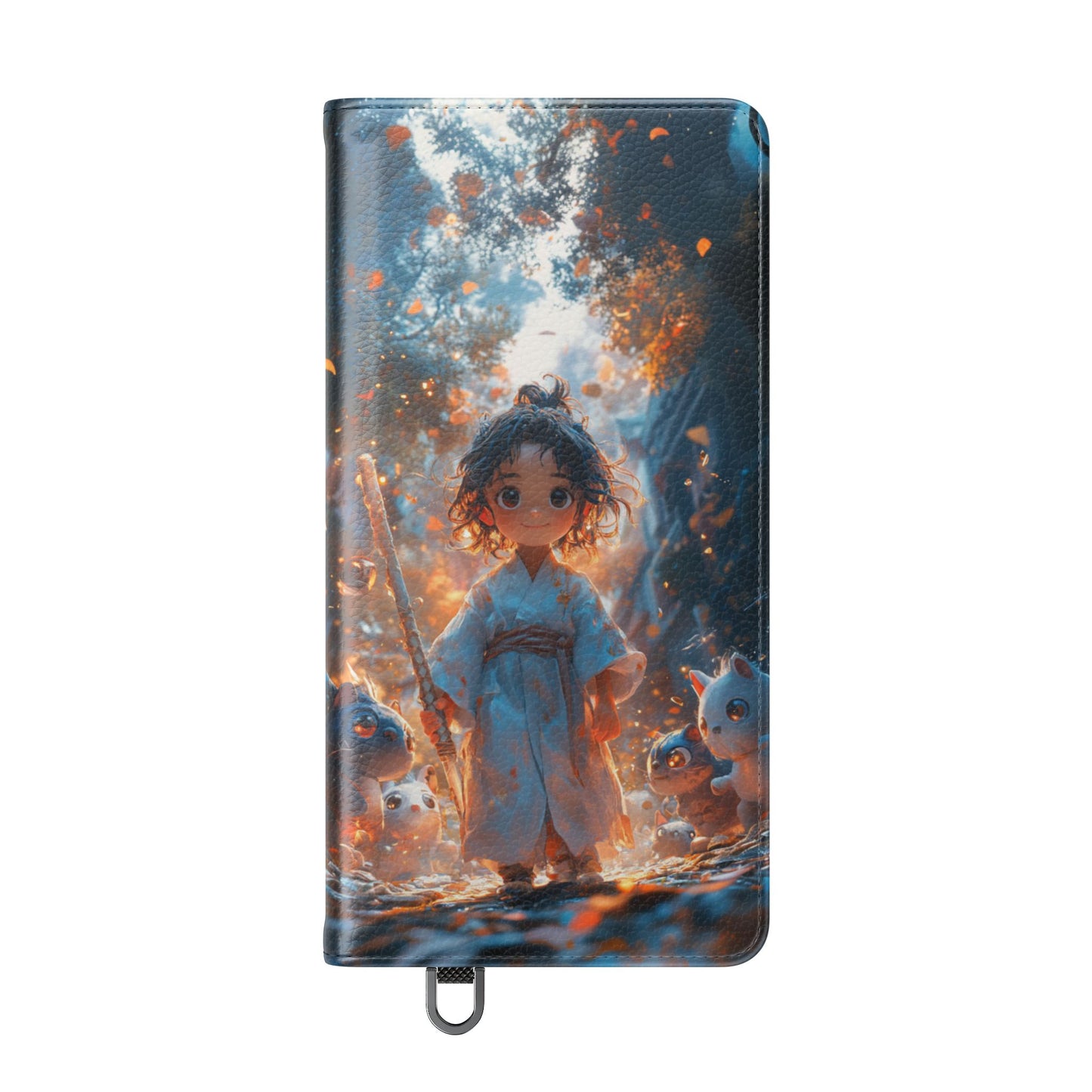 Forest Spirit Child - Wallet Flip Case