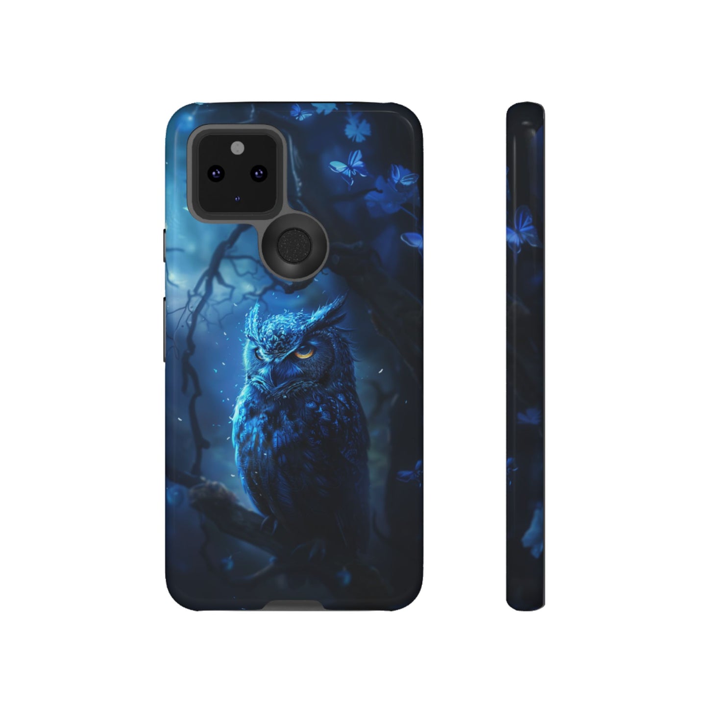 Azure Nocturne Owl – Tough Google Pixel Case