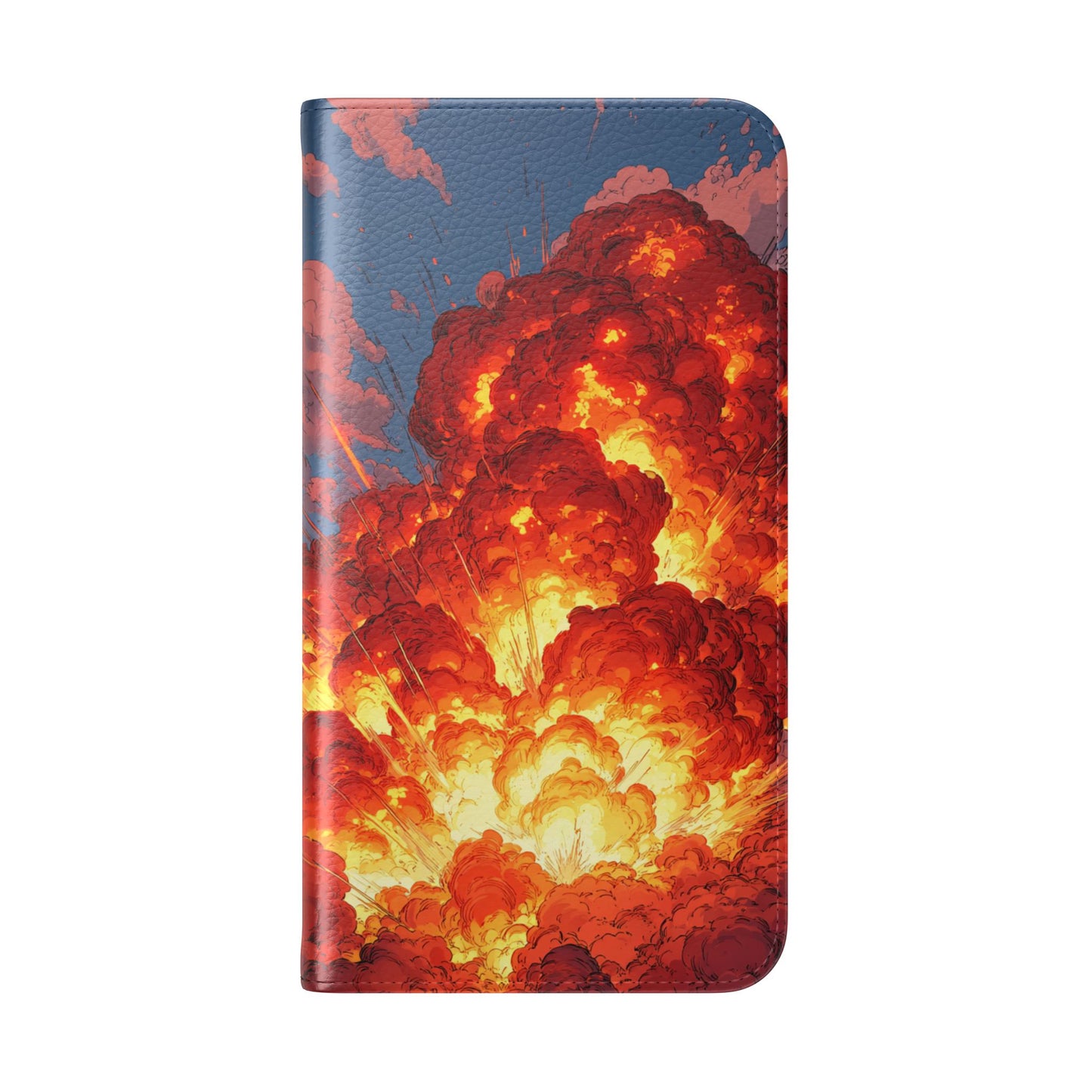 Comic Explosion - Wallet Flip Case