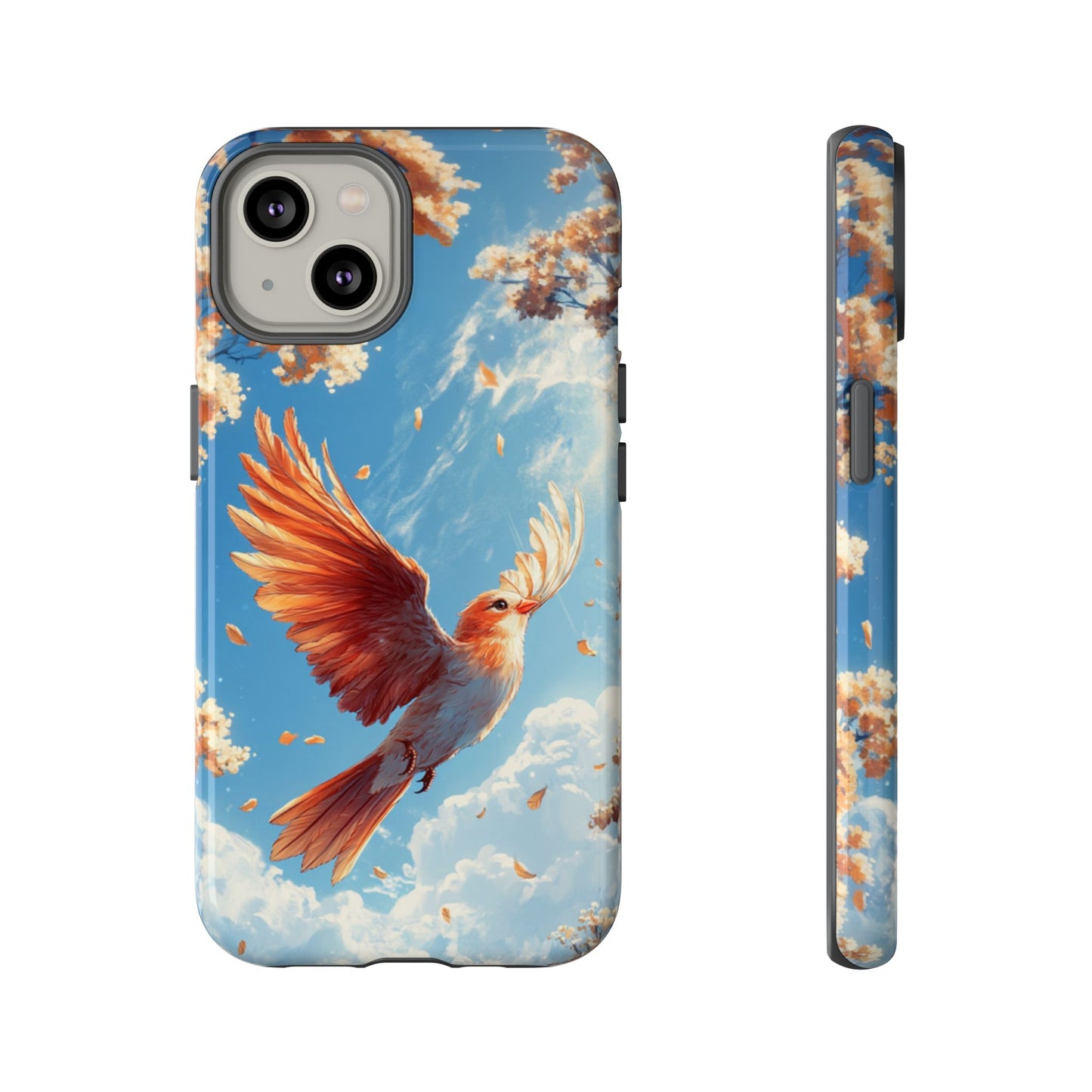 Autumn Skies Songbird – Tough iPhone Case