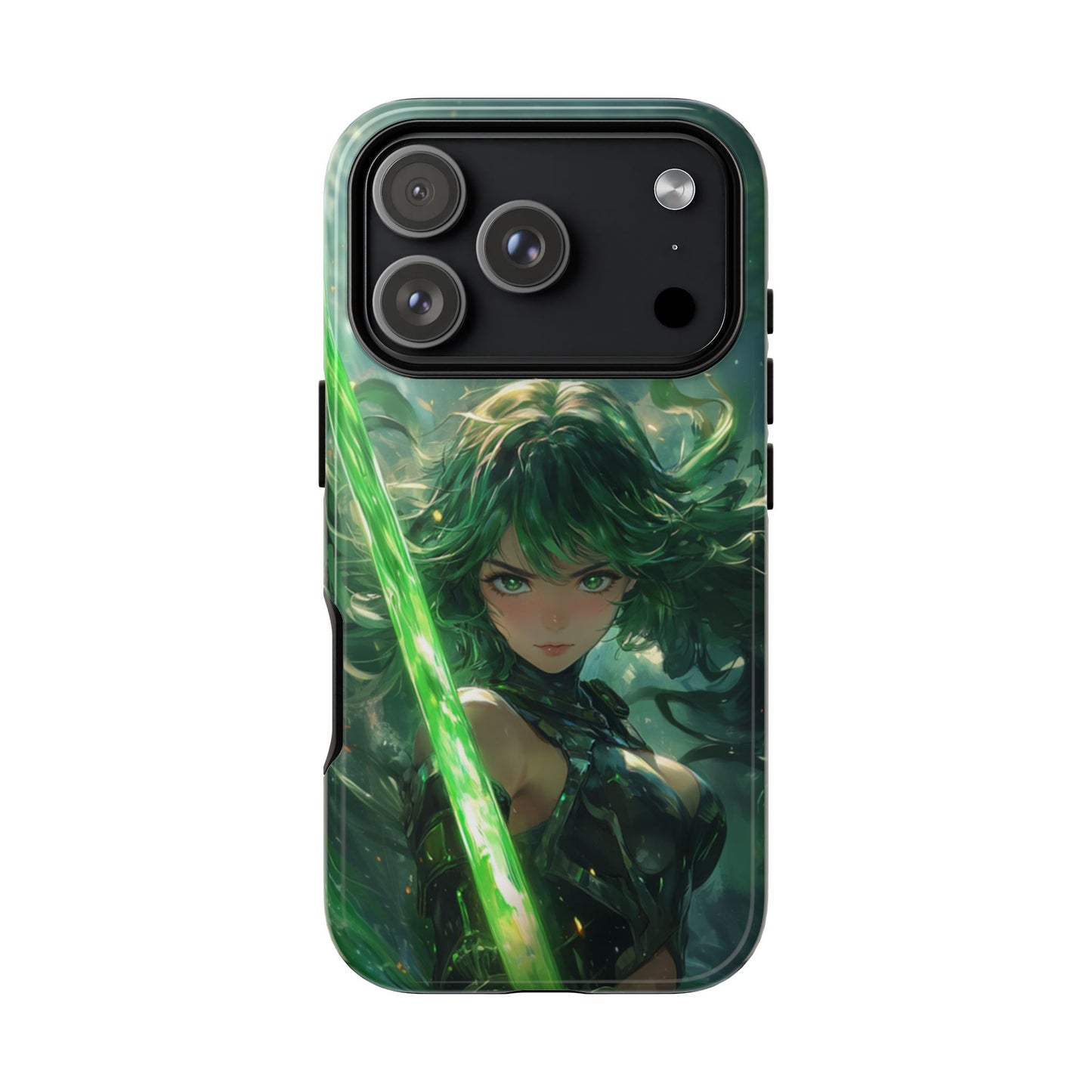 Emerald Blade Warrior – Tough iPhone Case