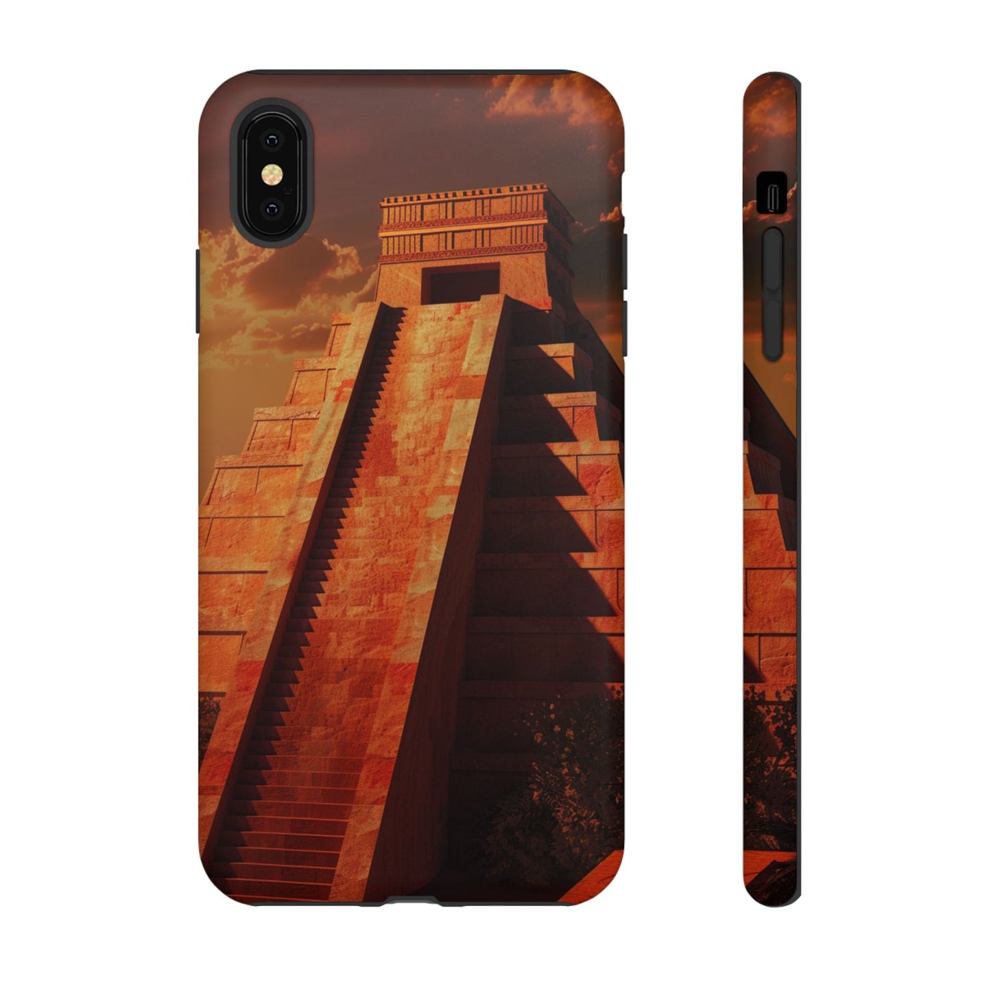 Mayan Pyramid Twilight Phone Case – iPhone, Google Pixel, Samsung Galaxy