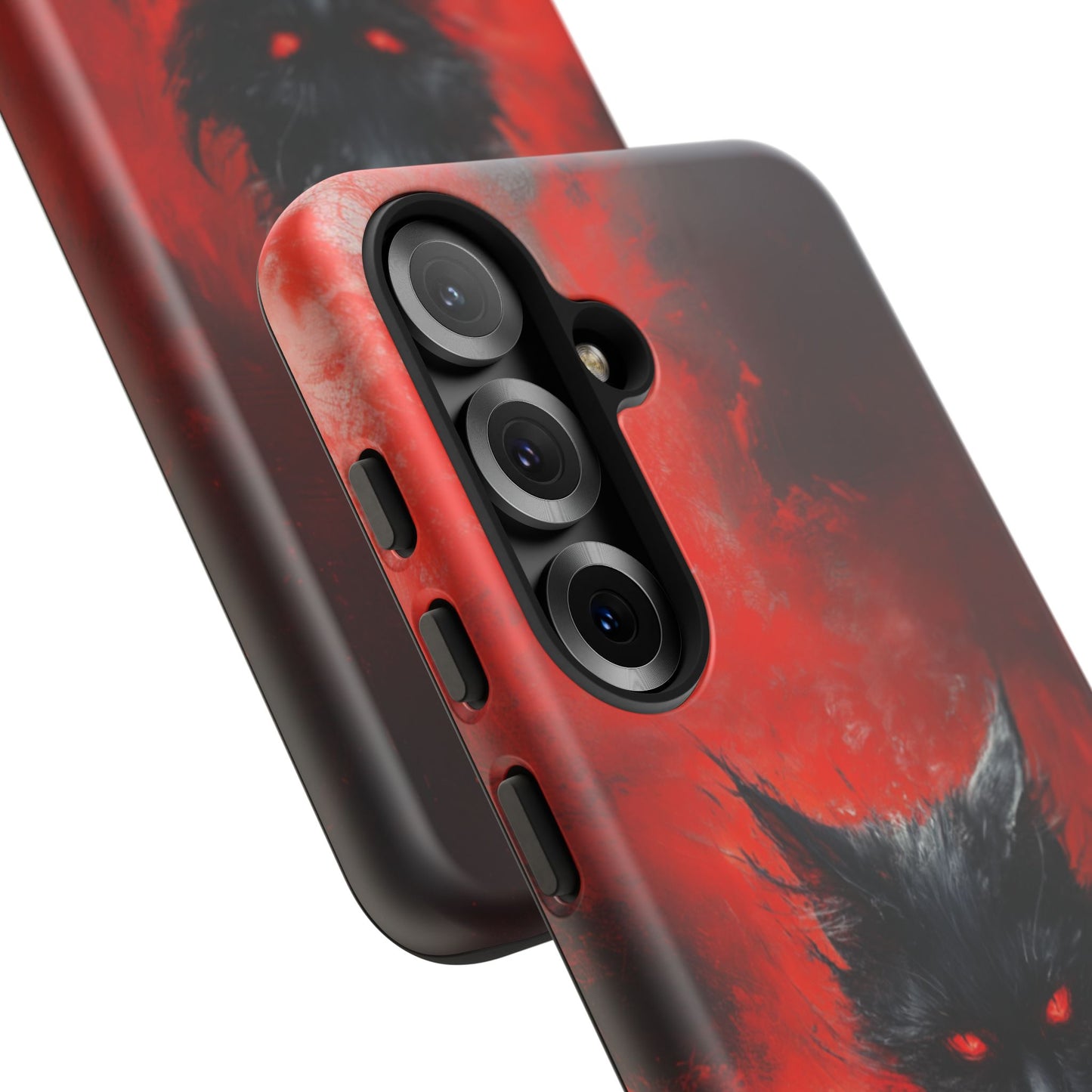 Fire Demon Black Cat - Tough Samsung Galaxy Case