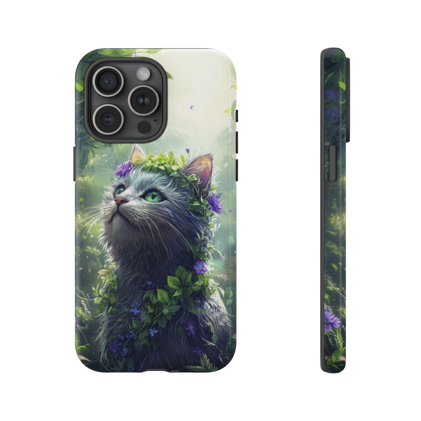 Nature’s Guardian Cat Phone Case – iPhone, Google Pixel, Samsung Galaxy