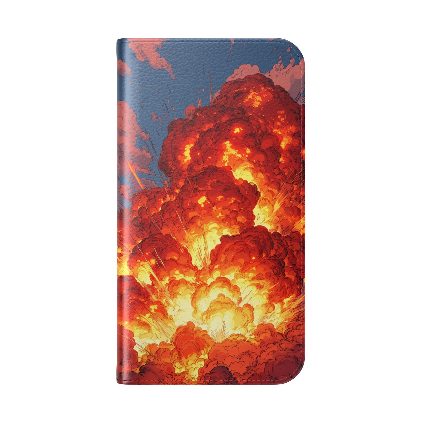 Comic Explosion - Wallet Flip Case