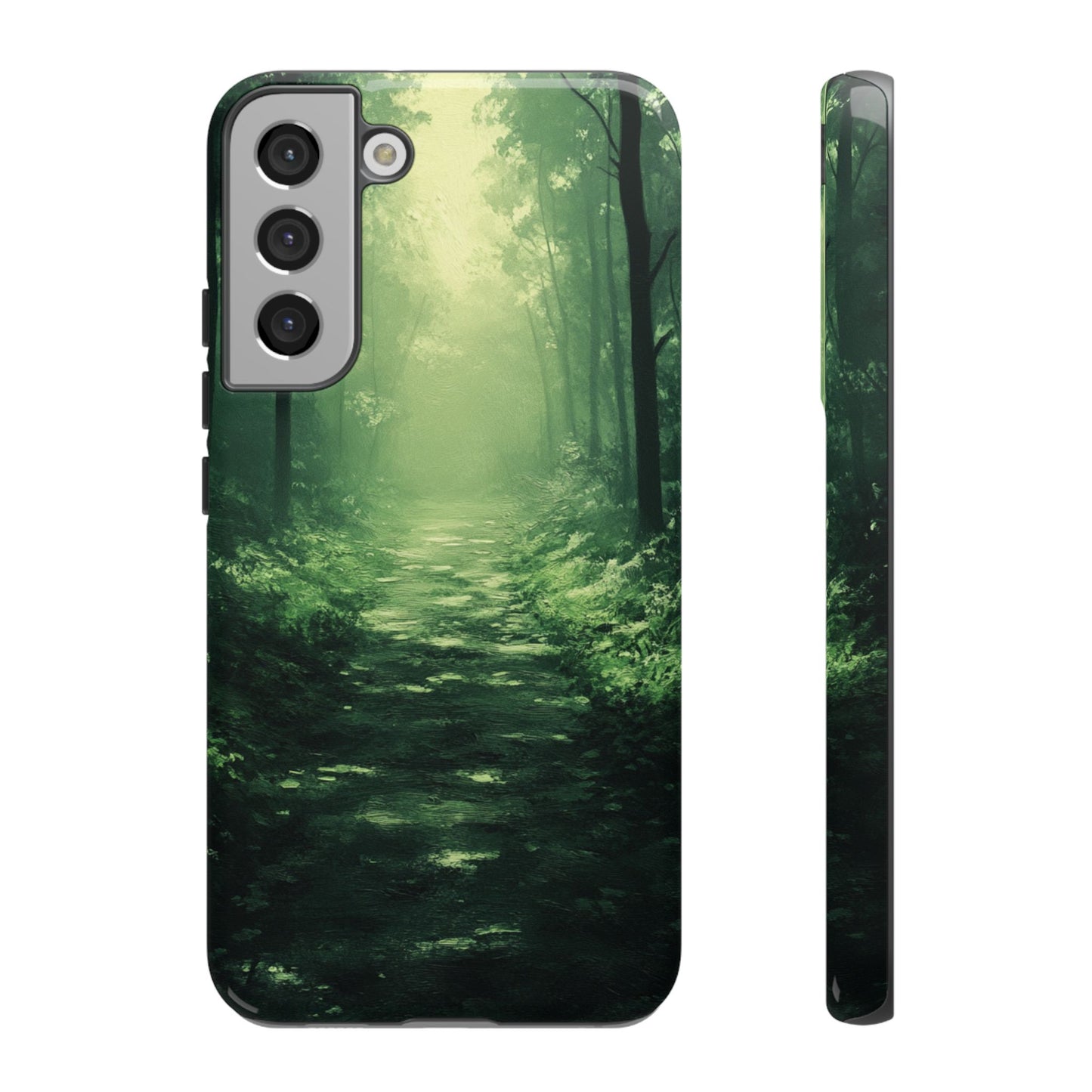Emerald Mist Forest Path - Tough Samsung Galaxy Case