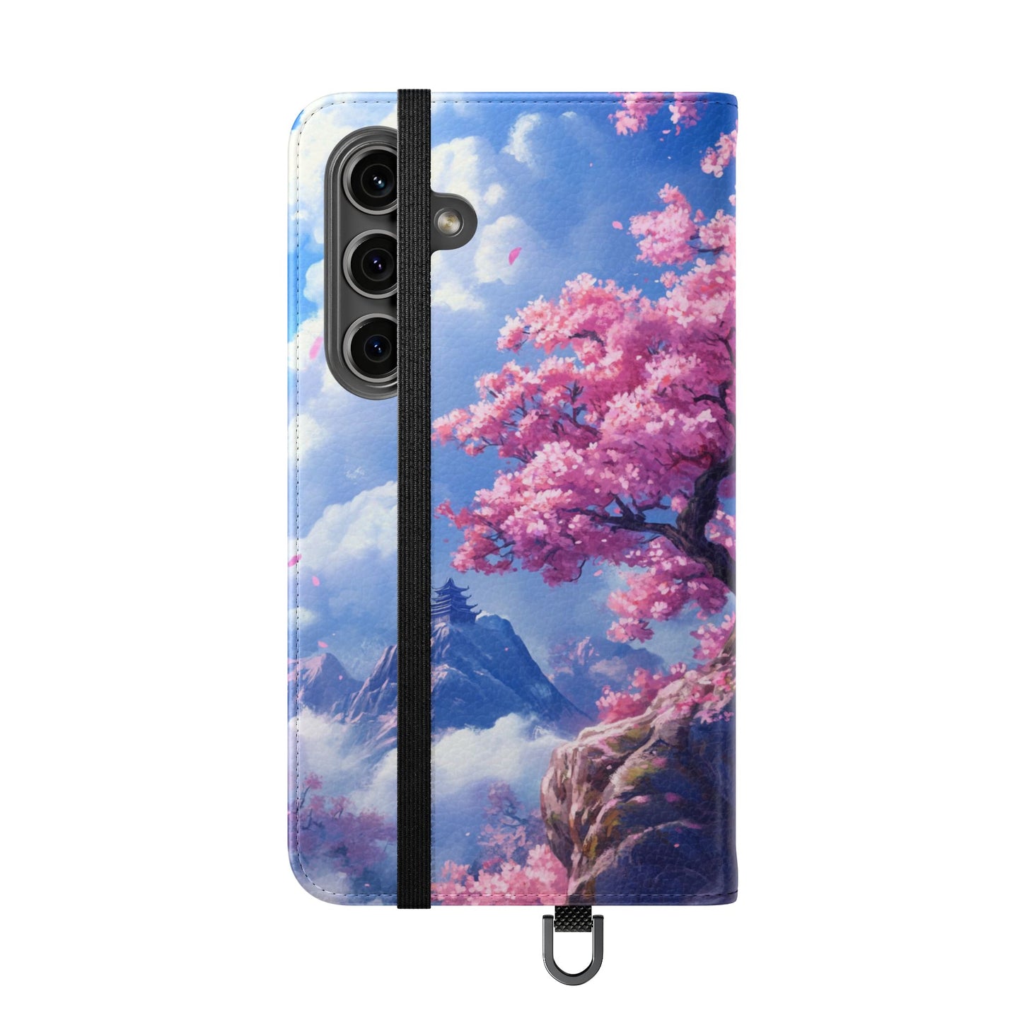 Sakura Sky Temple - Wallet Flip Case