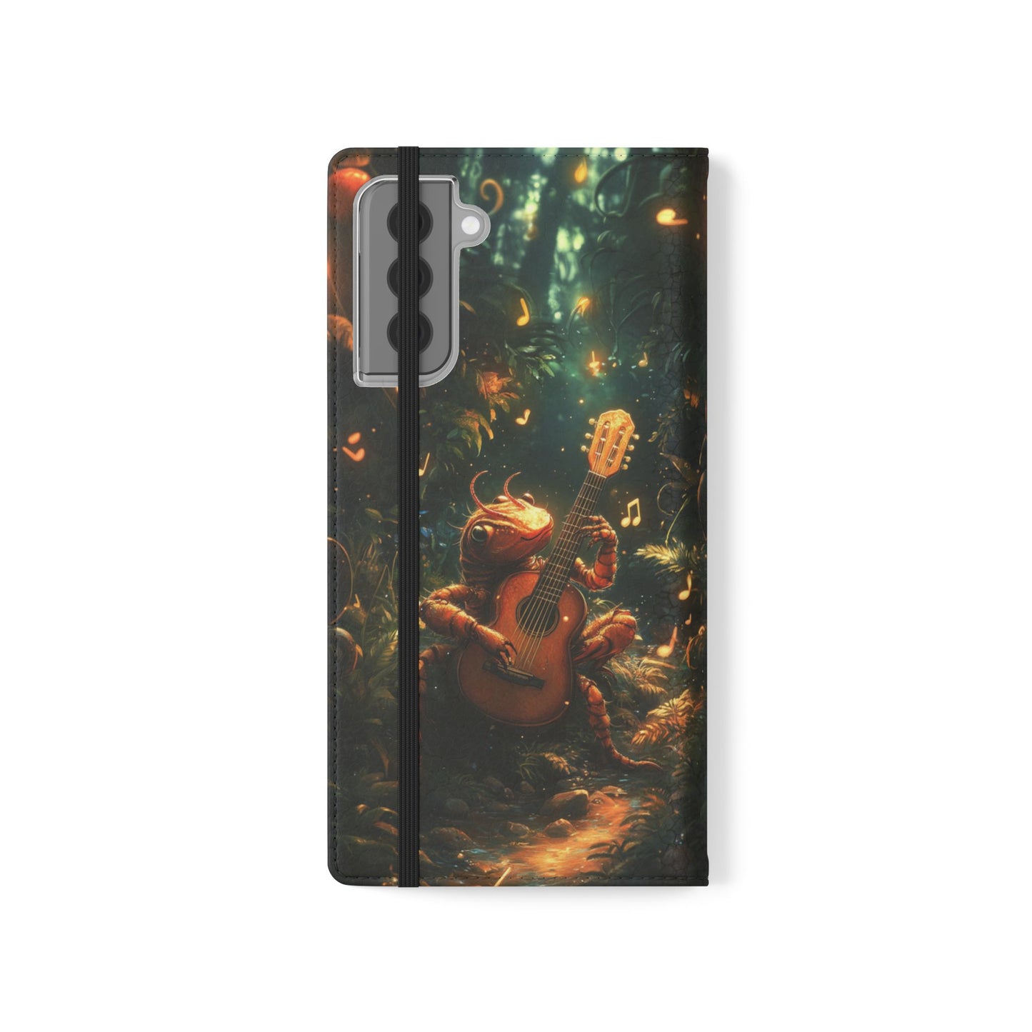 Serenade Forest Guitarist - Wallet Flip Case