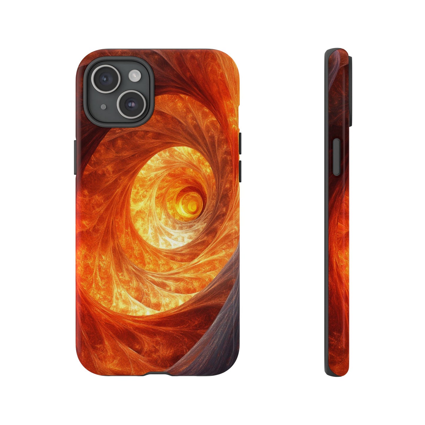 Fire Spiral - Tough iPhone Case