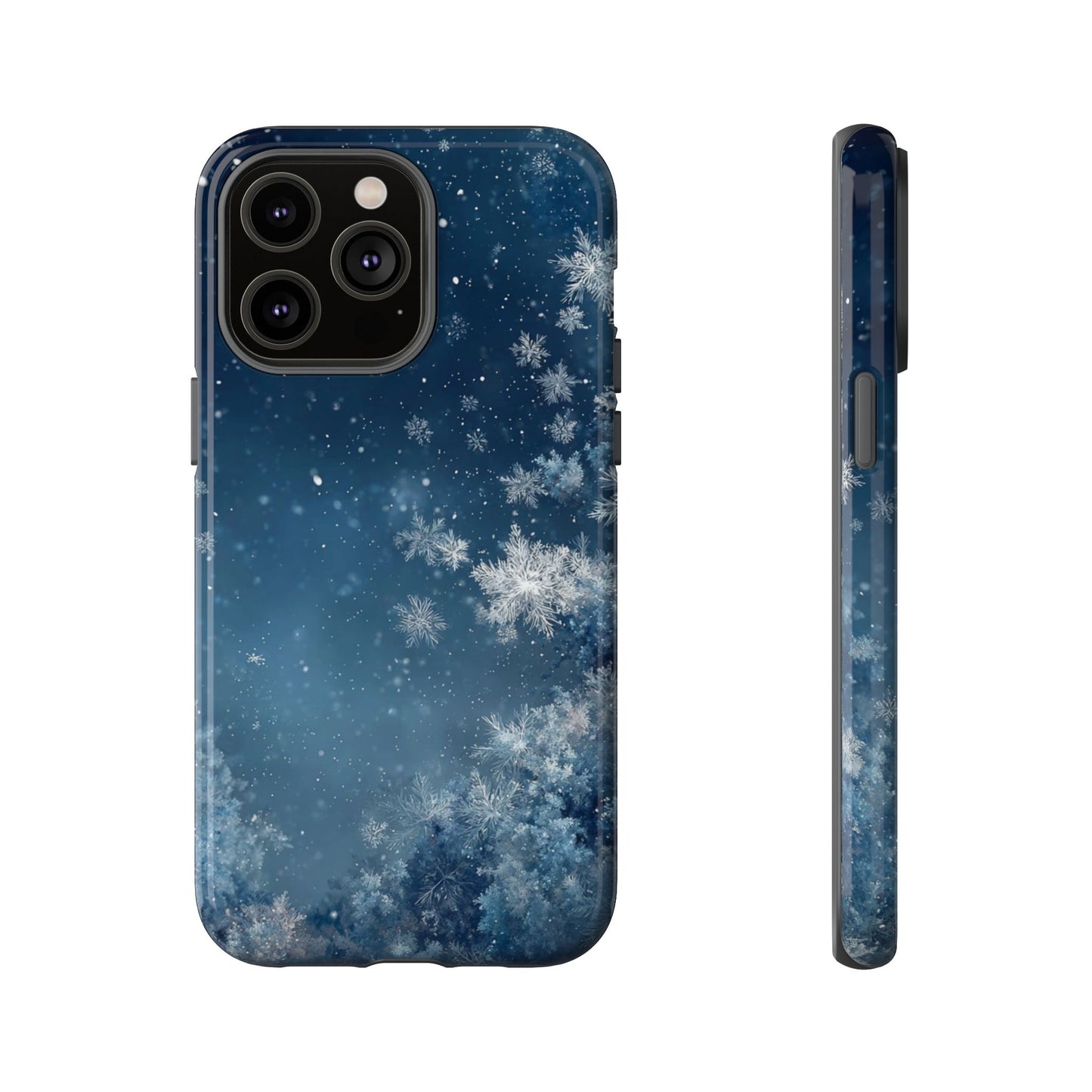 Winter Snowflakes - Tough iPhone Case