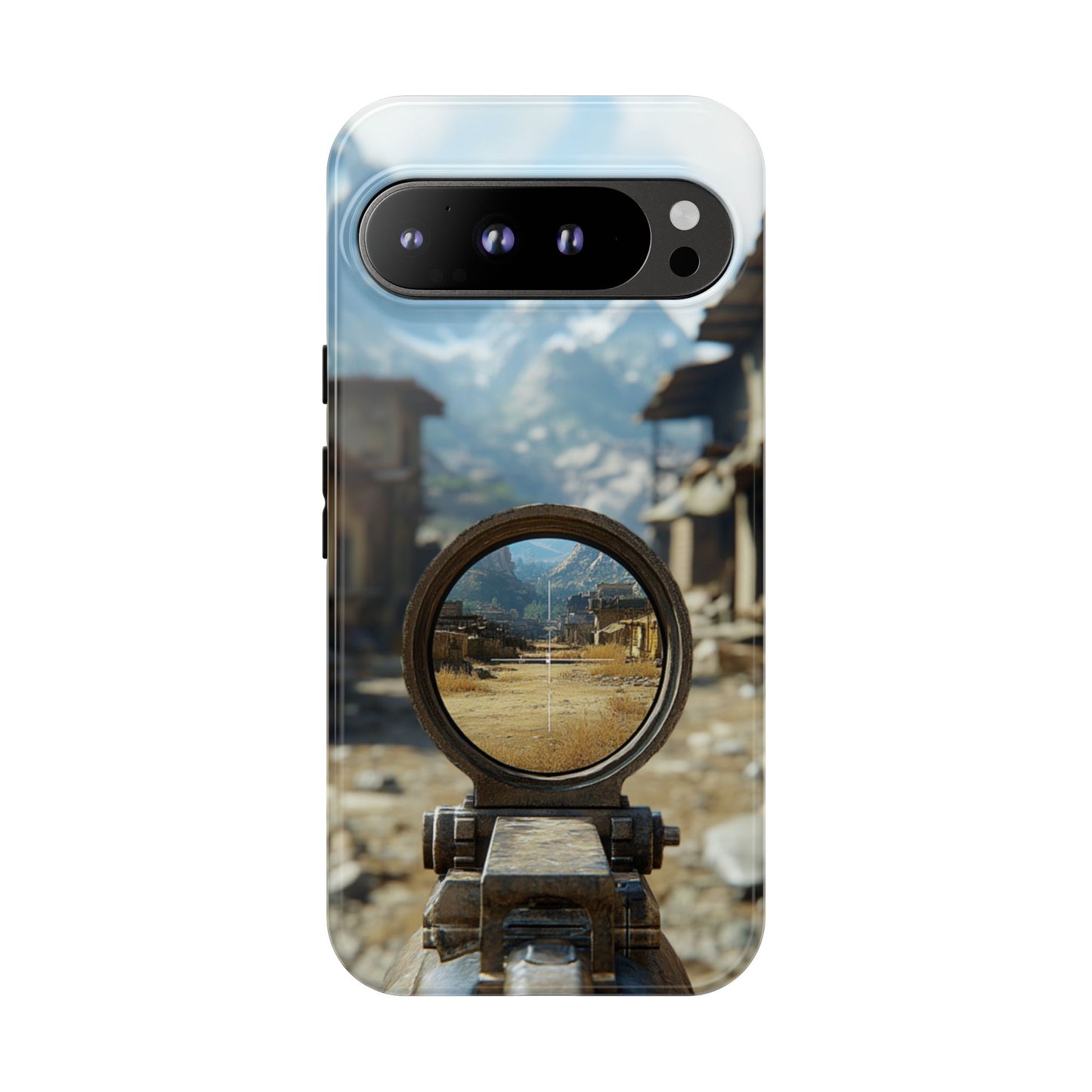 Desert Sniper Focus - Tough Google Pixel Case