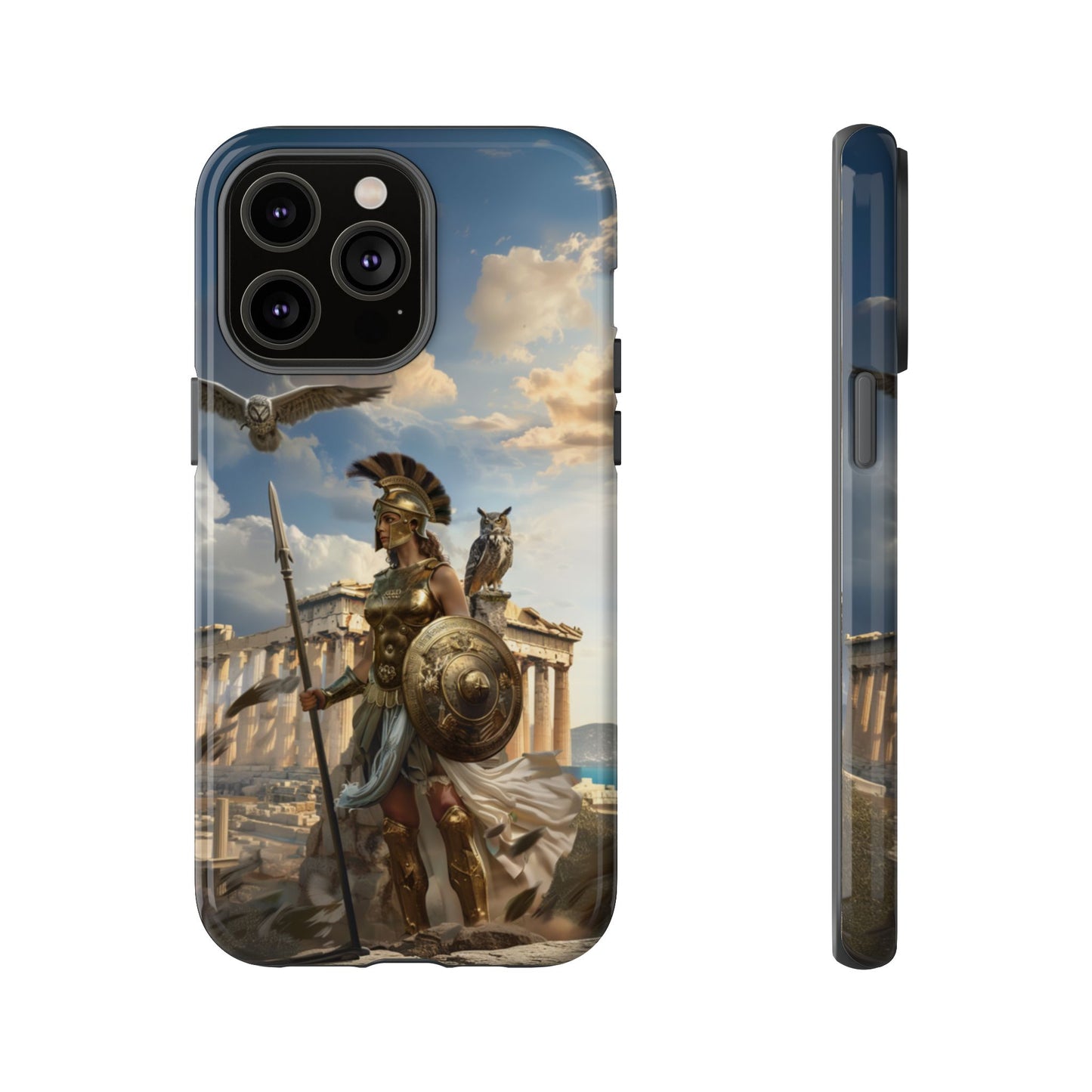 Athena Parthenon Valor - Tough iPhone Case