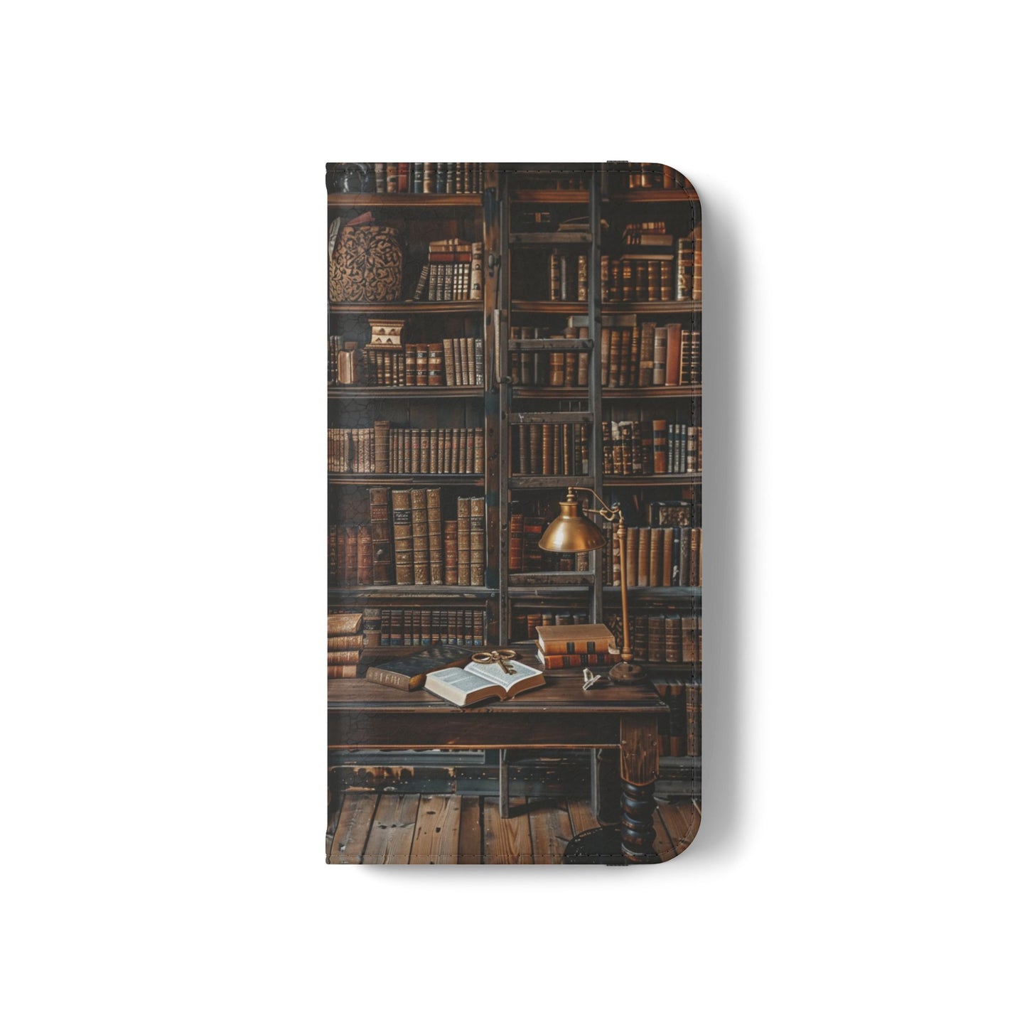 Old World Study - Wallet Flip Case