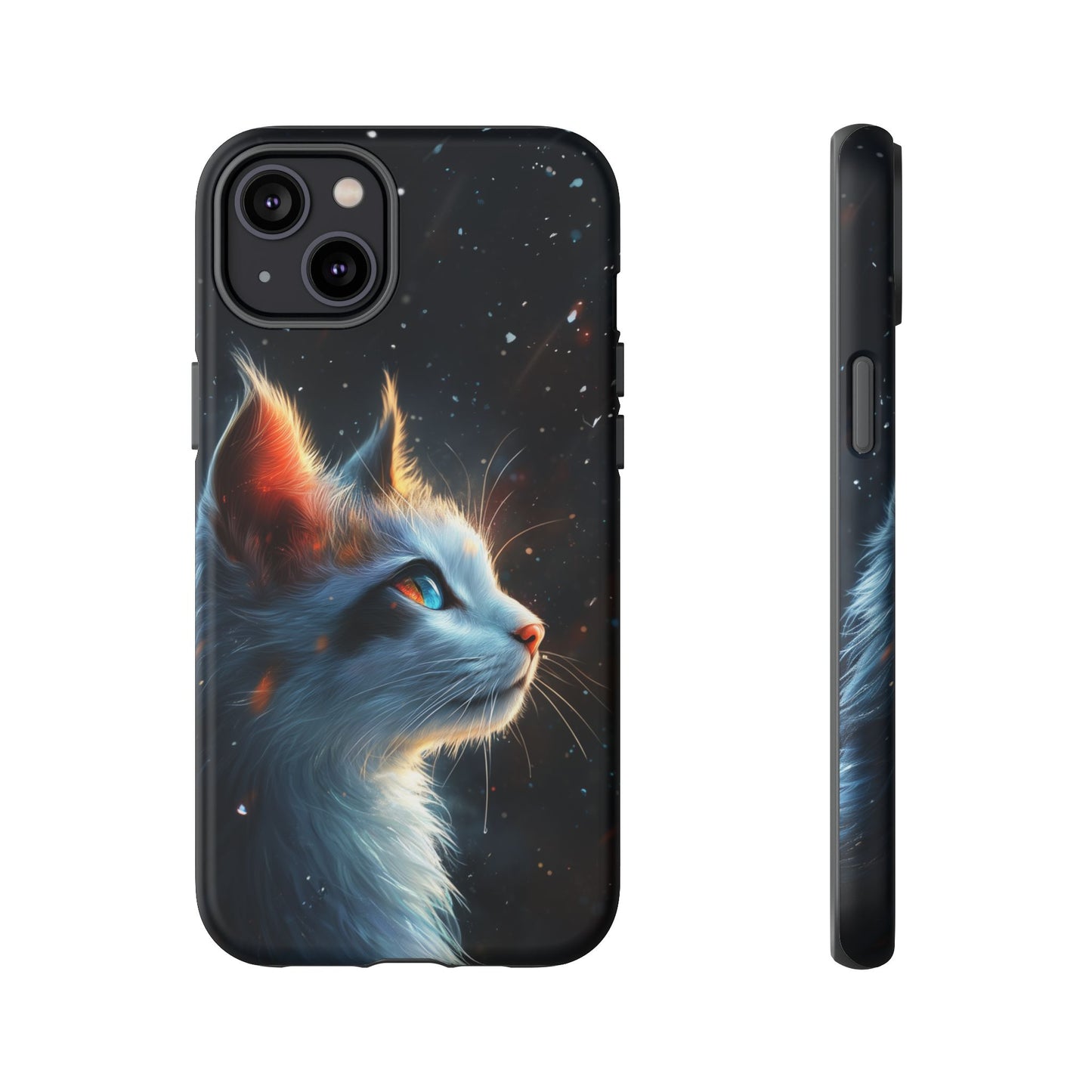 Enchanting Winter Cat Phone Case - iPhone, Google Pixel, Samsung Galaxy