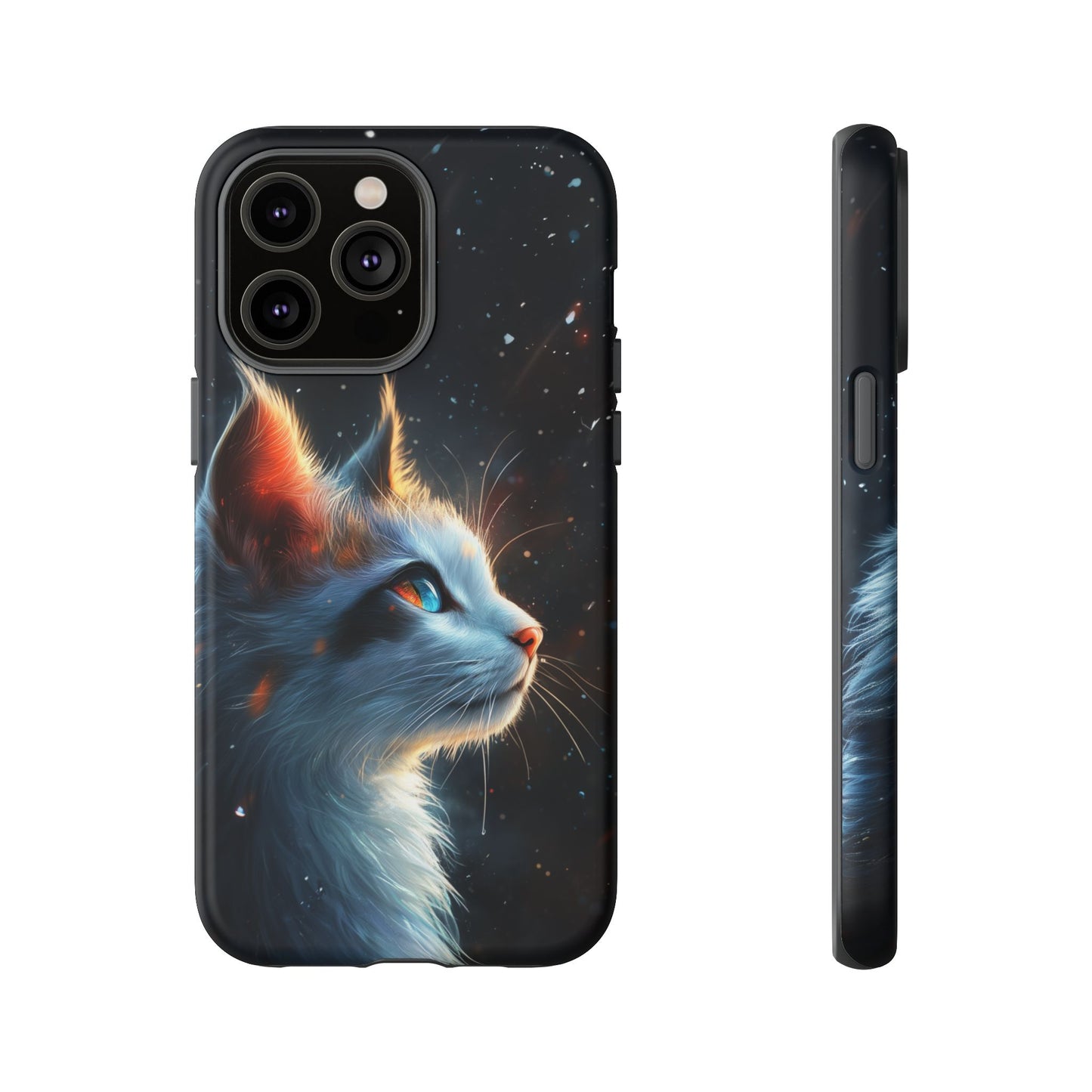 Enchanting Winter Cat Phone Case - iPhone, Google Pixel, Samsung Galaxy