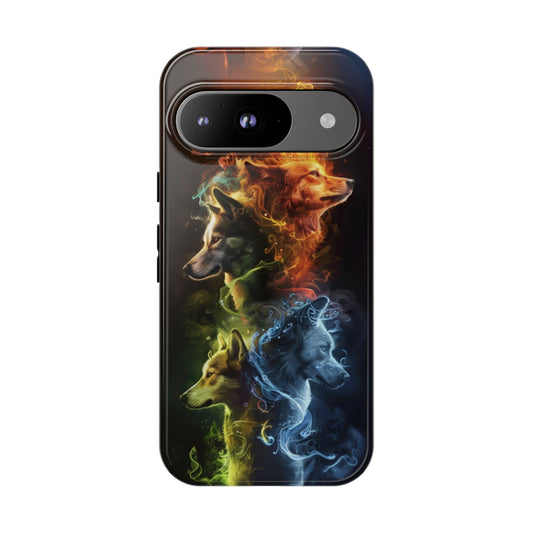 Elemental Wolf Pack – Tough Google Pixel Case