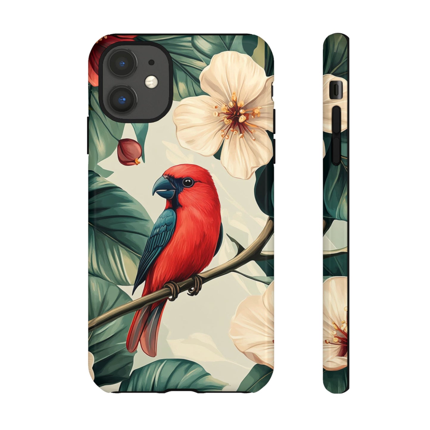 Scarlet Songbird - Tough iPhone Case