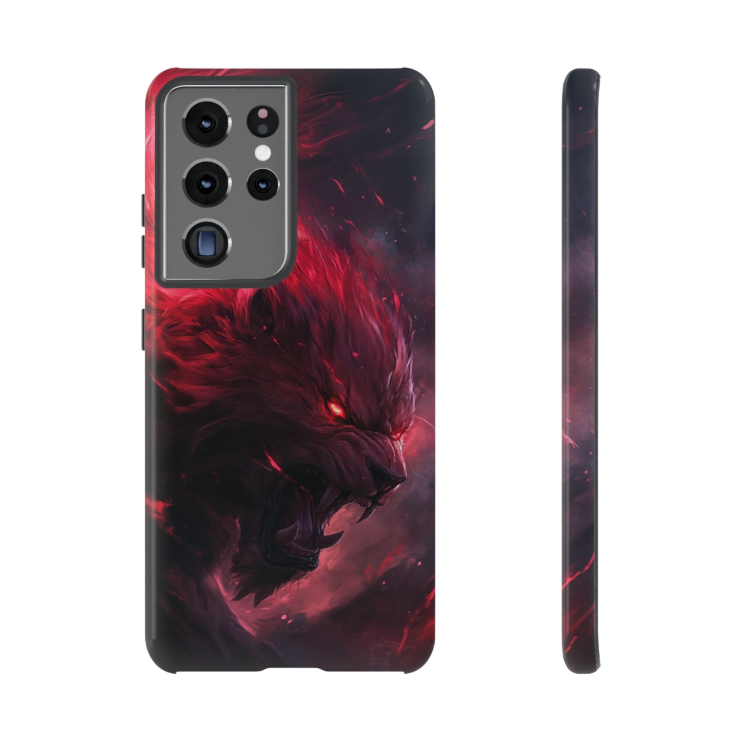 Fiery Wolf Spirit – Tough Samsung Galaxy Case