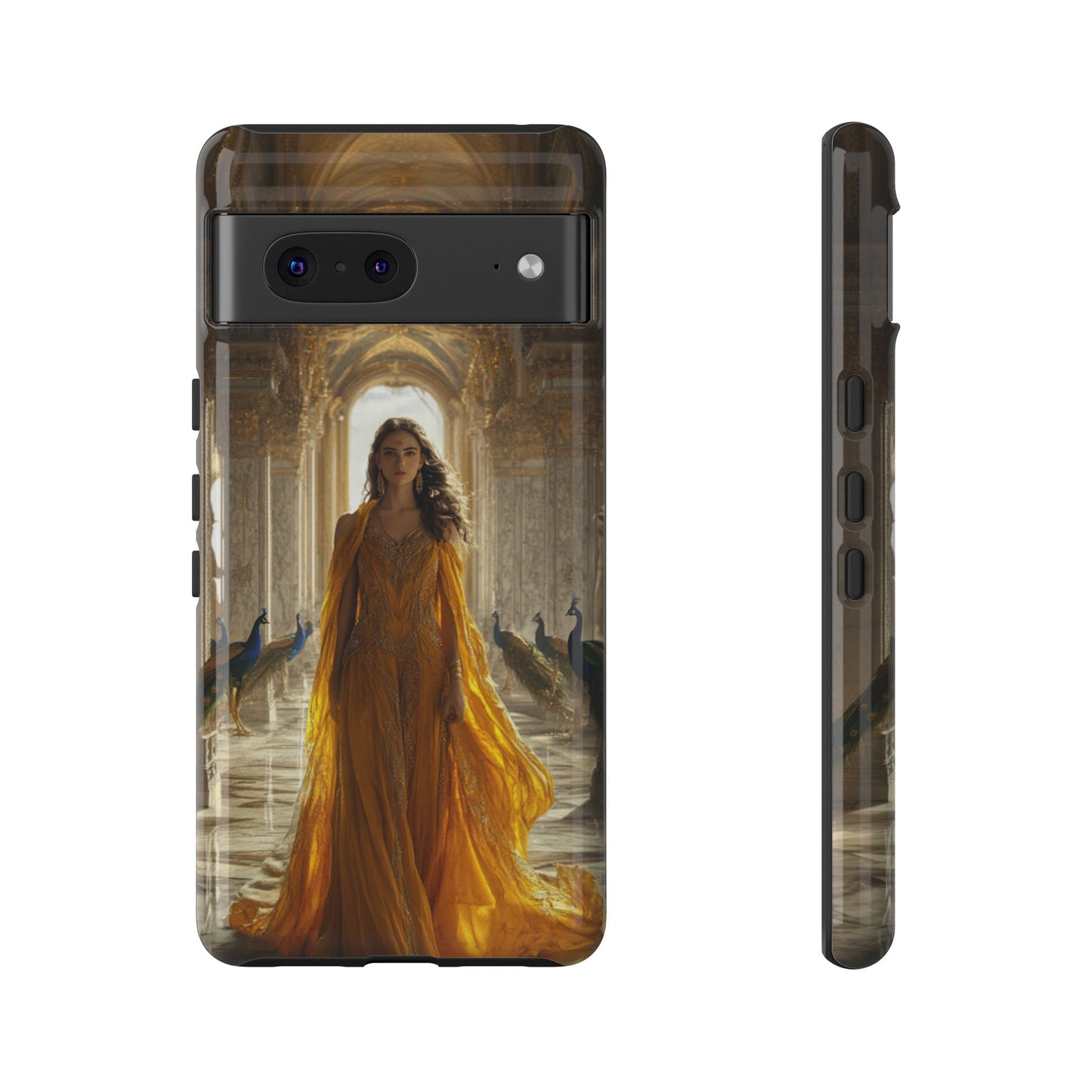 Hera Golden Palace Peacock Goddess - Tough Google Pixel Case