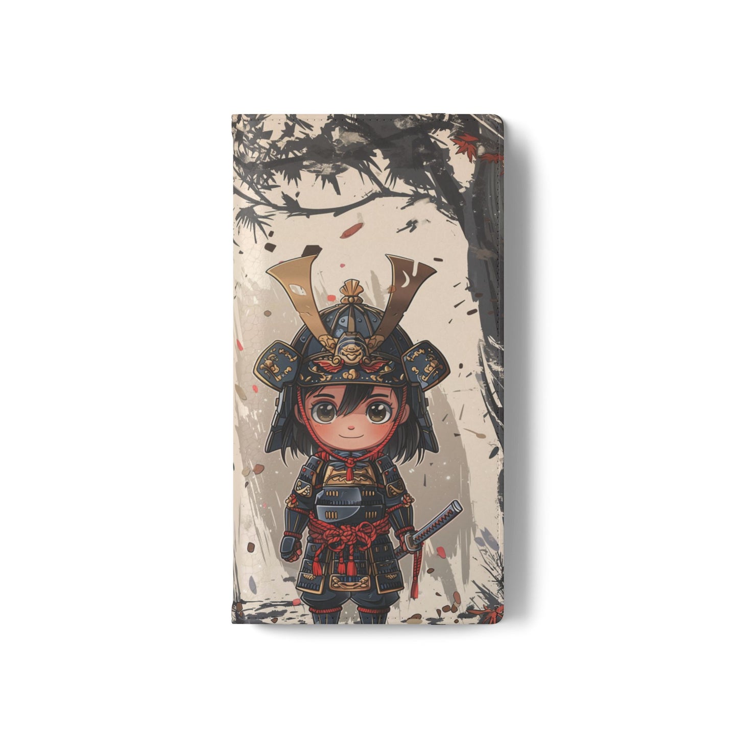 Chibi Samurai - Wallet Flip Case