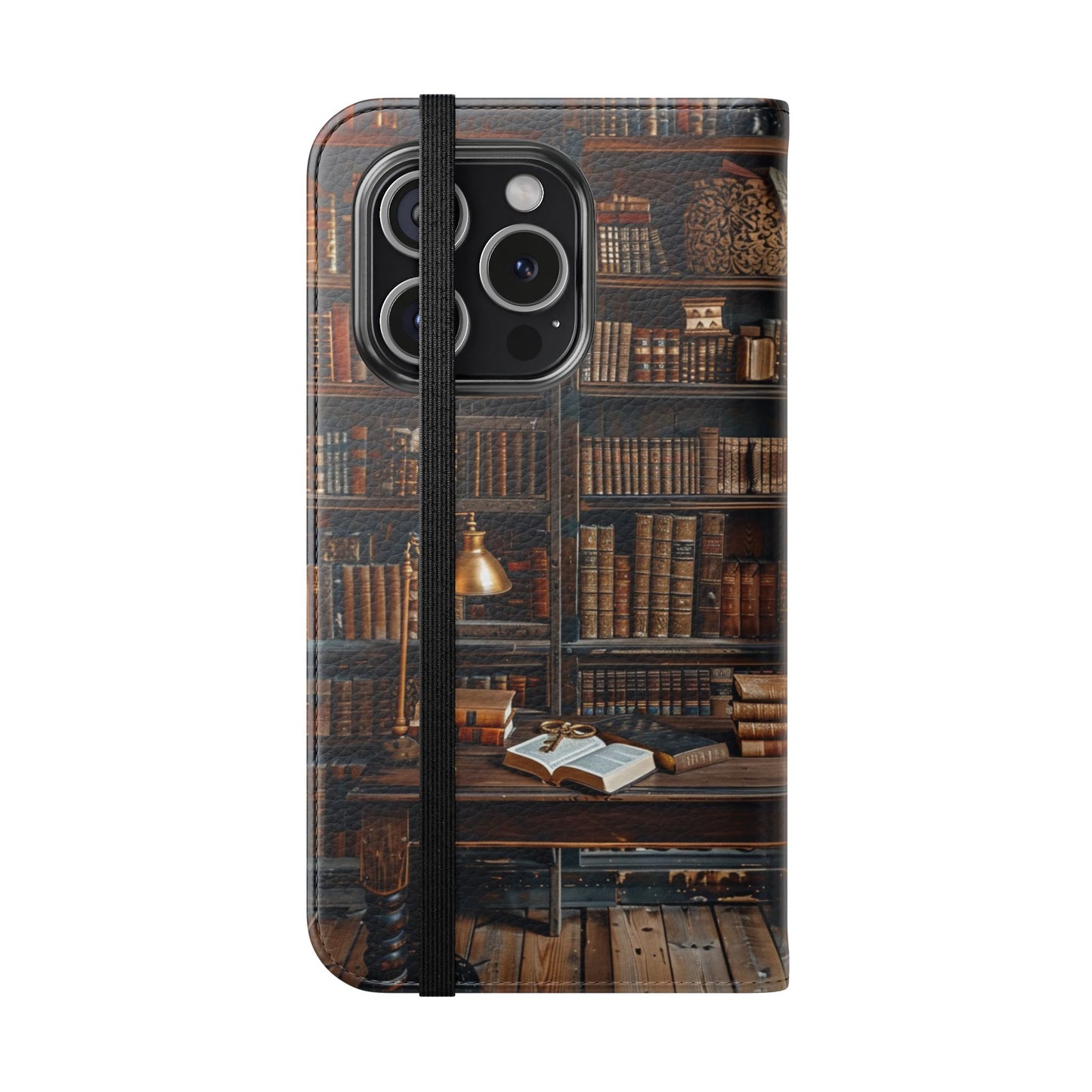Old World Study - Wallet Flip Case