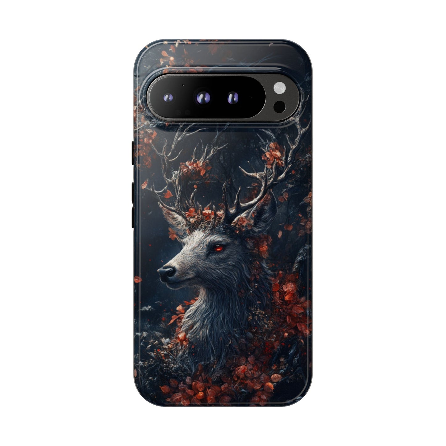 Crimson Stag Blossom – Tough Google Pixel Case