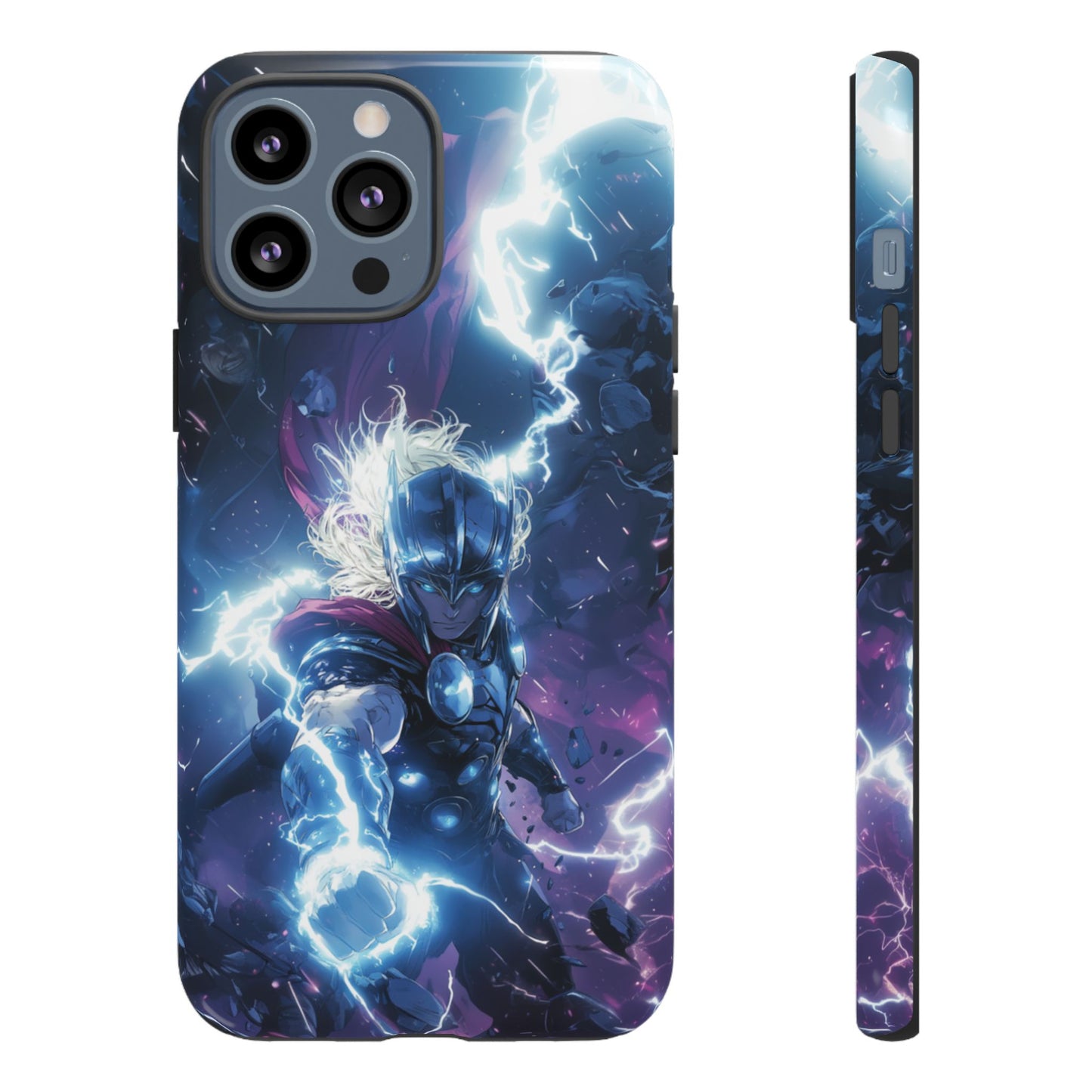 Lightning Fury: Thor Anime Action Phone Case - iPhone, Google Pixel, Samsung