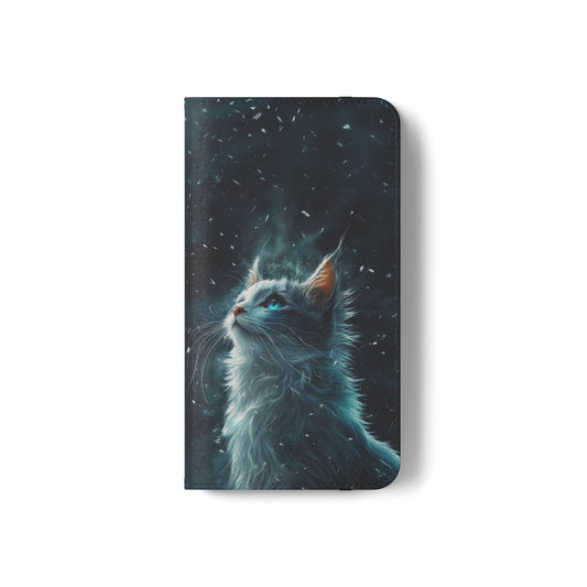 Winter Cat - Wallet Flip Case