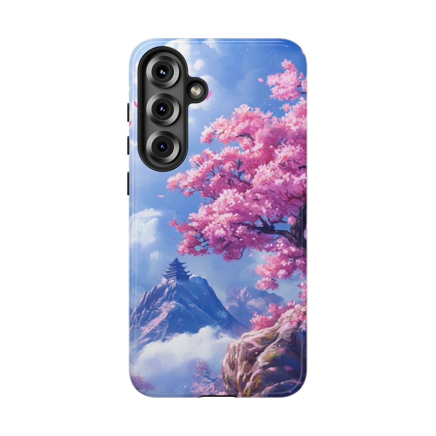 Sakura Sky Temple - Tough Samsung Galaxy Case