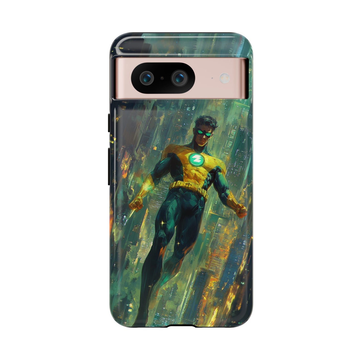 Lightning Guardian Superhero Phone Case - iPhone, Google Pixel, Samsung Galaxy