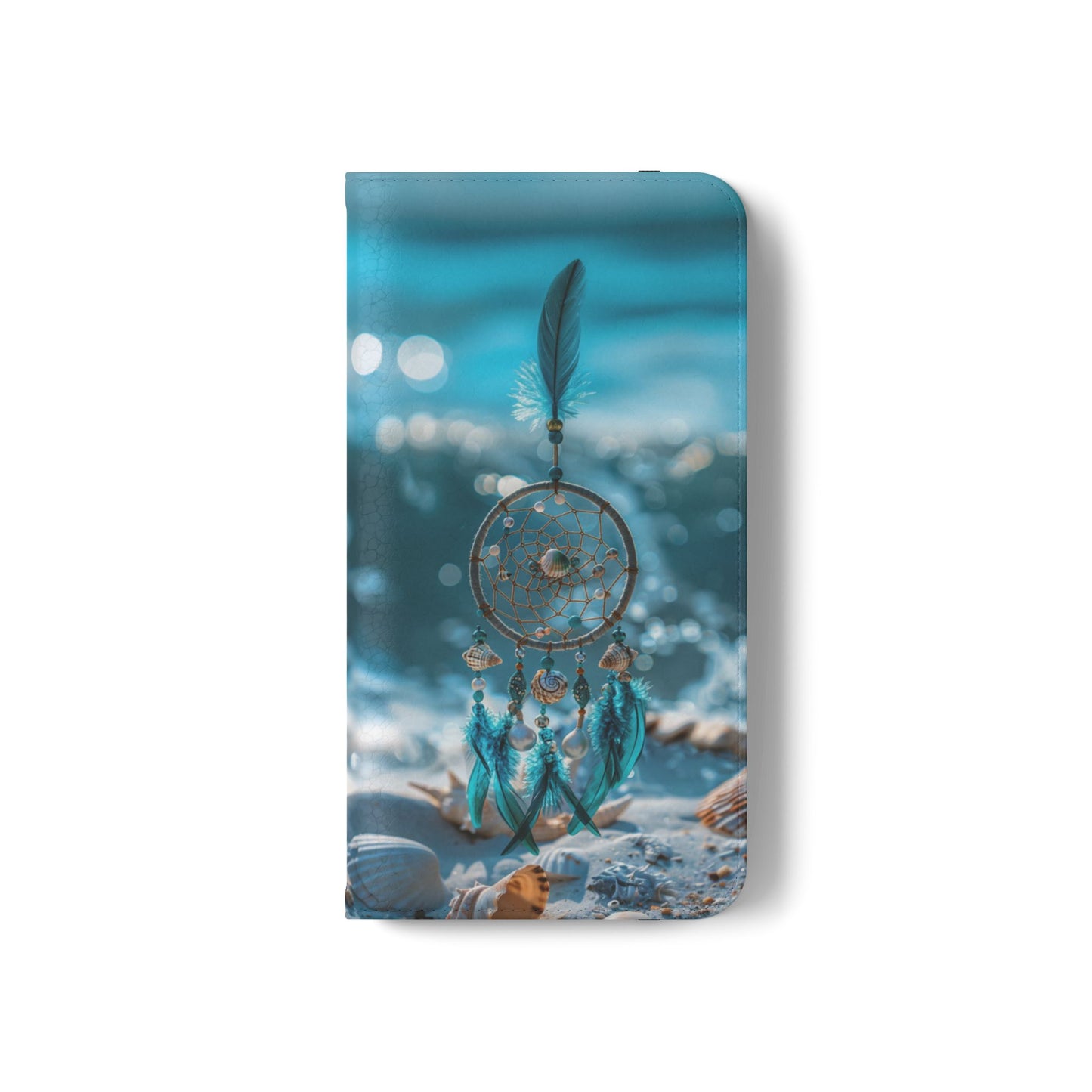 Ocean Beach Dreamcatcher - Wallet Flip Case