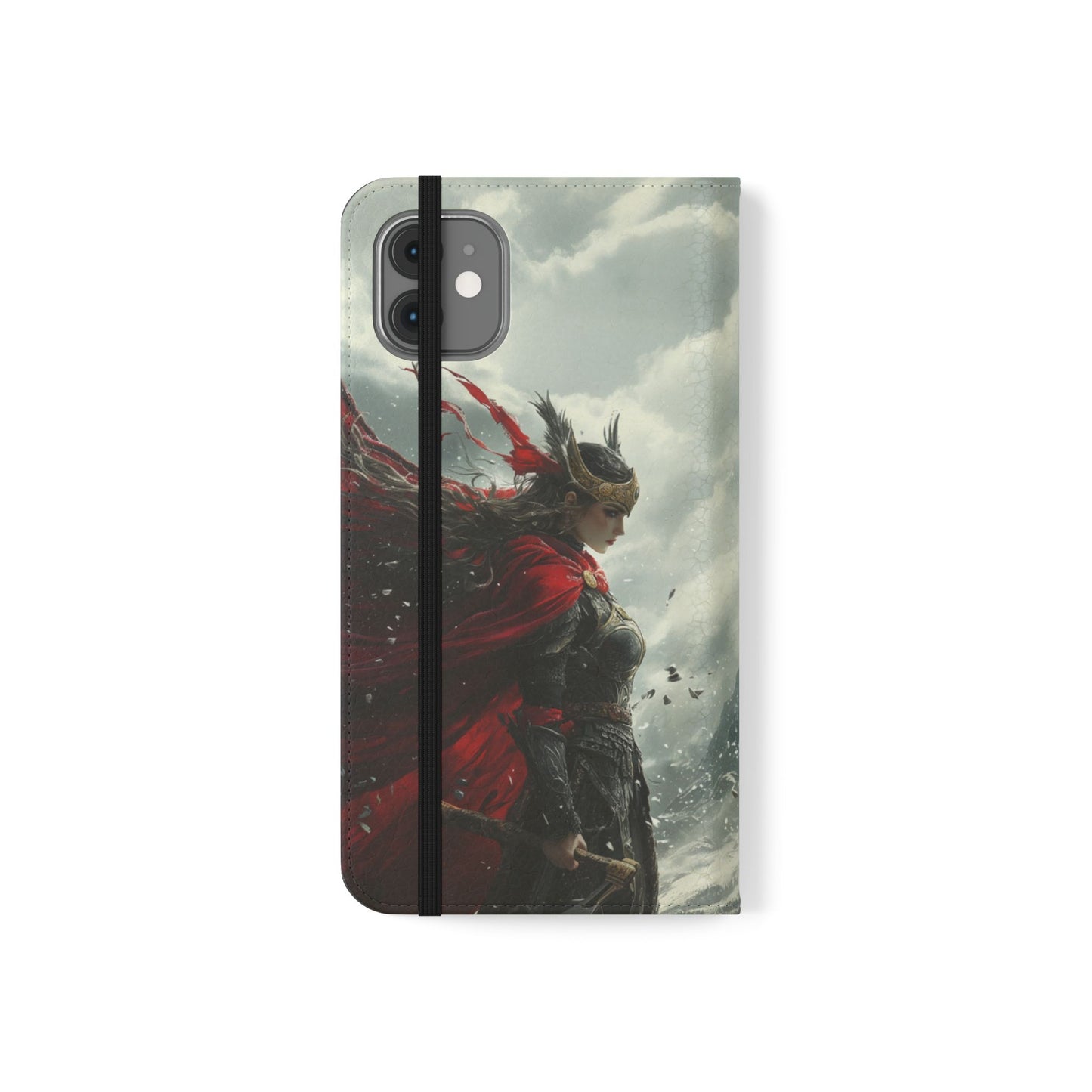 Freya Crimson Valkyrie - Wallet Flip Case