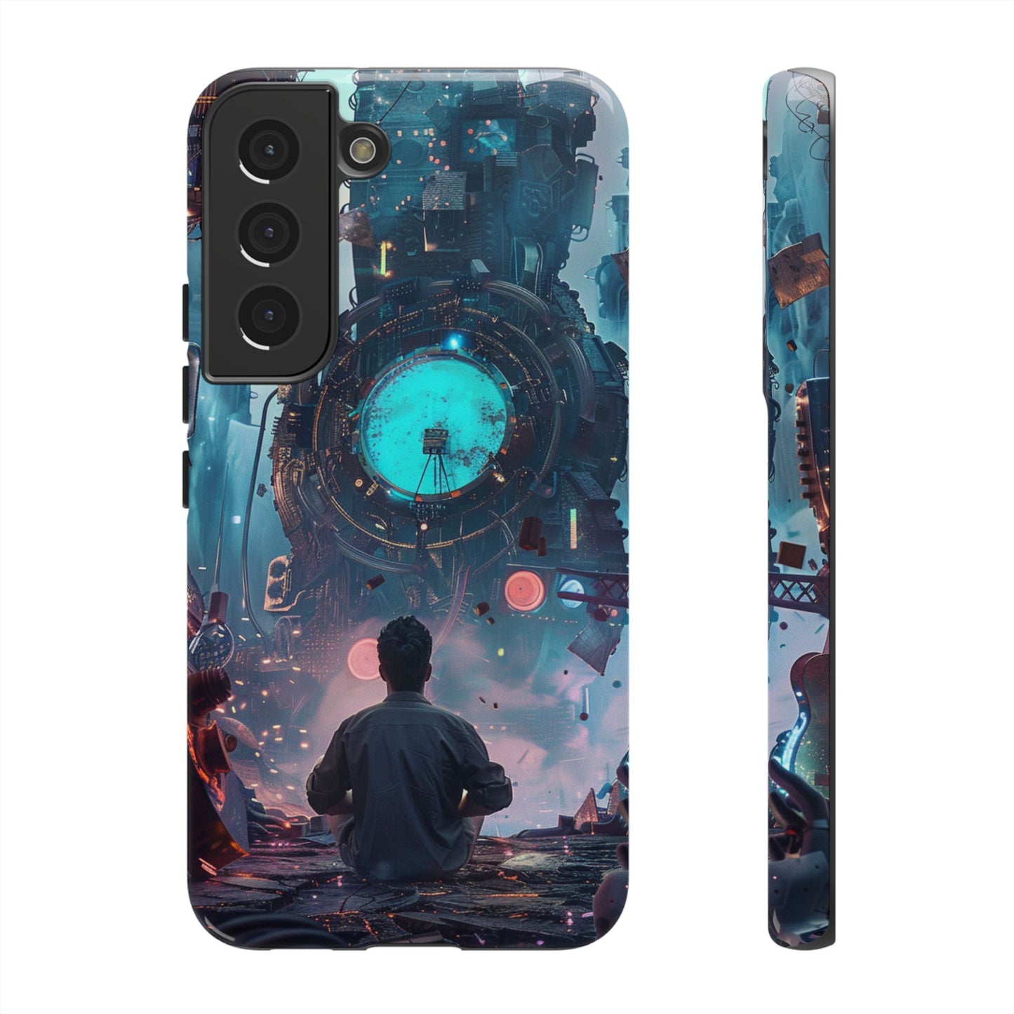 Time-Traveling Musician Phone Case - iPhone, Google Pixel, Samsung Galaxy