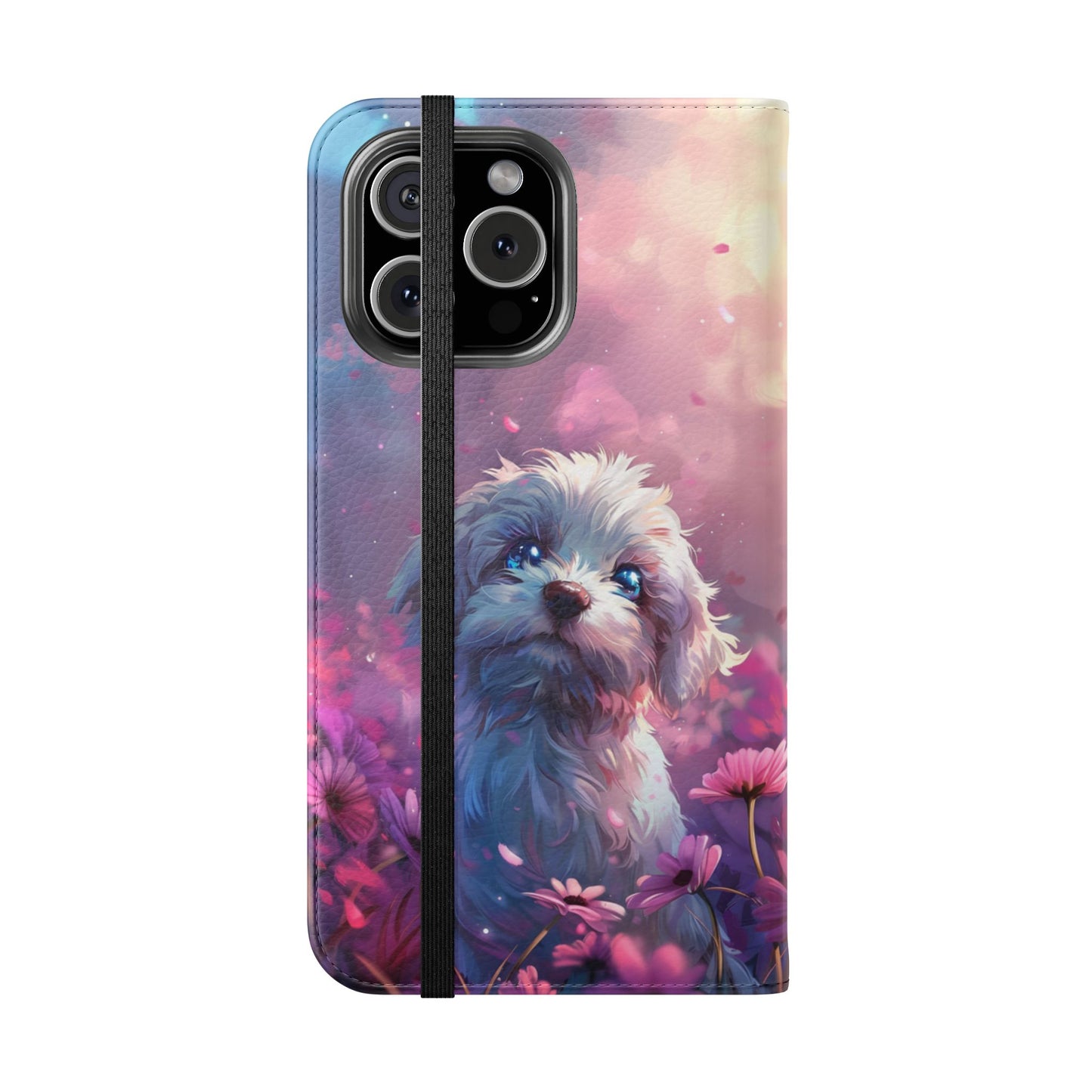 Dreamy Puppy - Wallet Flip Case