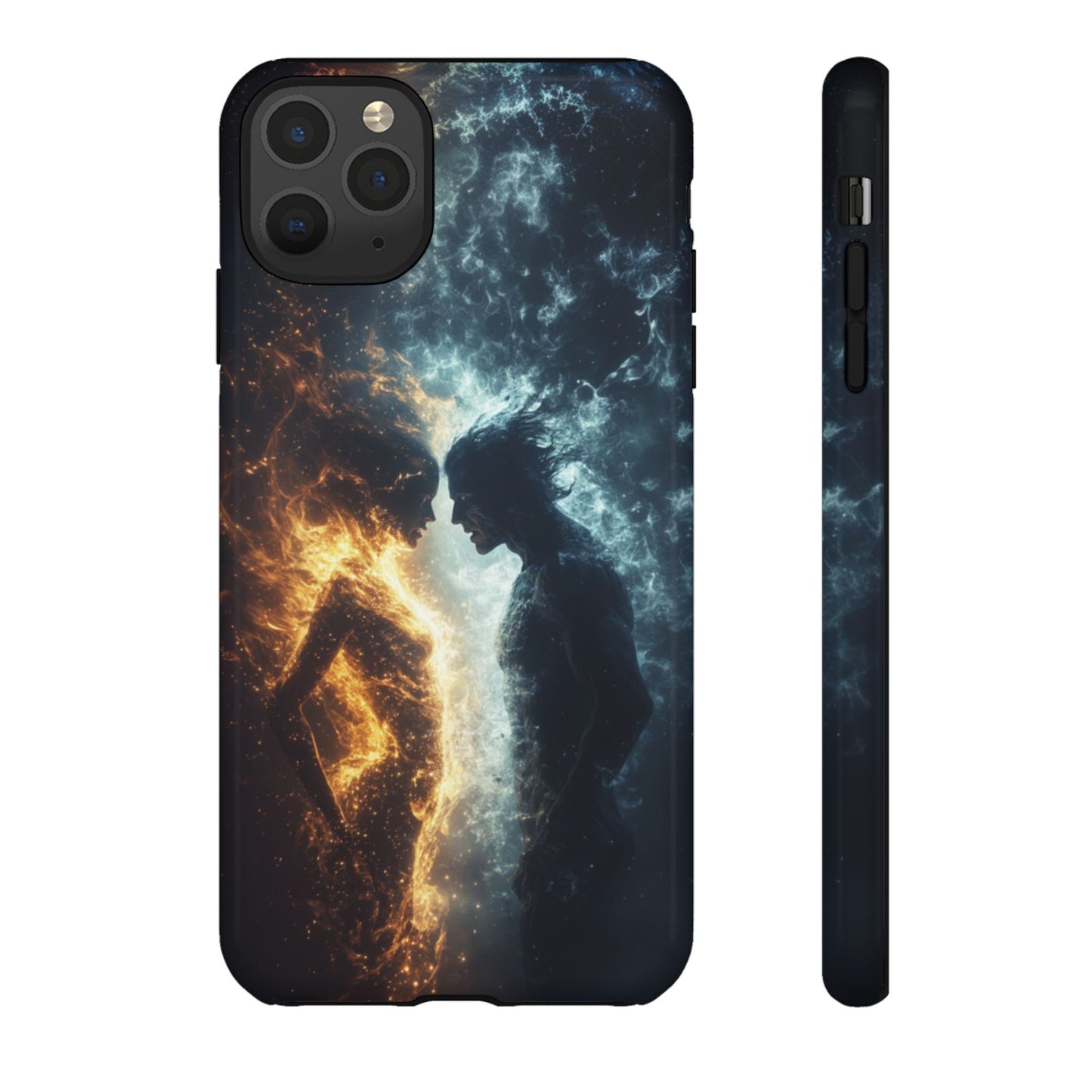 Fire & Frost Lovers - Tough iPhone Case