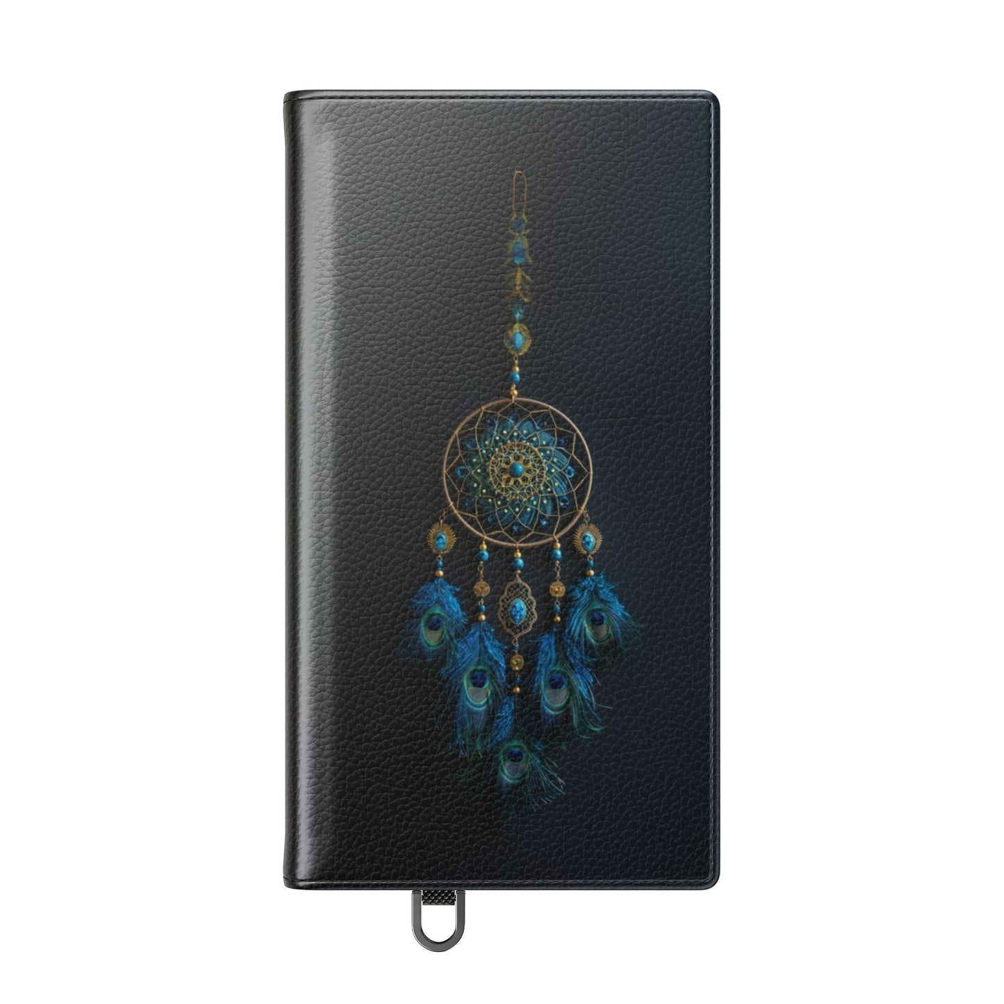 Peacock Feather Dreamcatcher - Wallet Flip Case