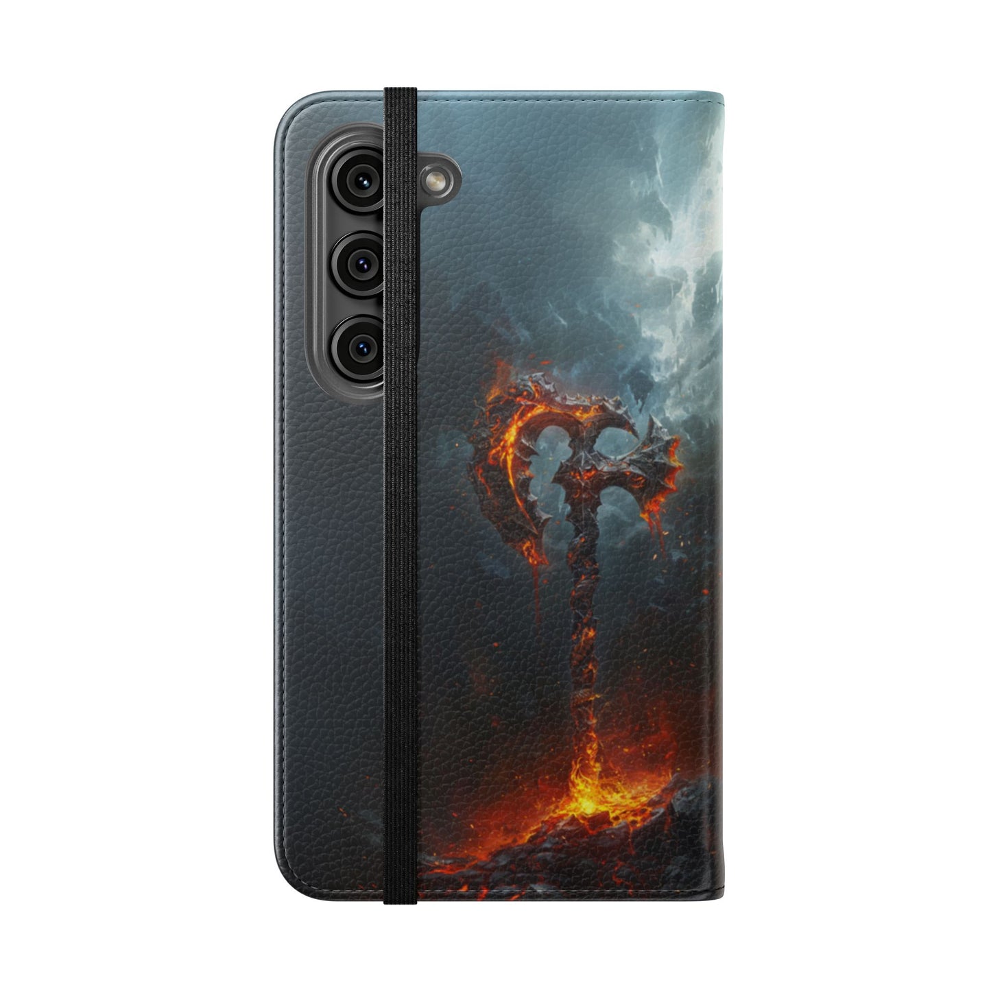 Molten War Axe - Wallet Flip Case