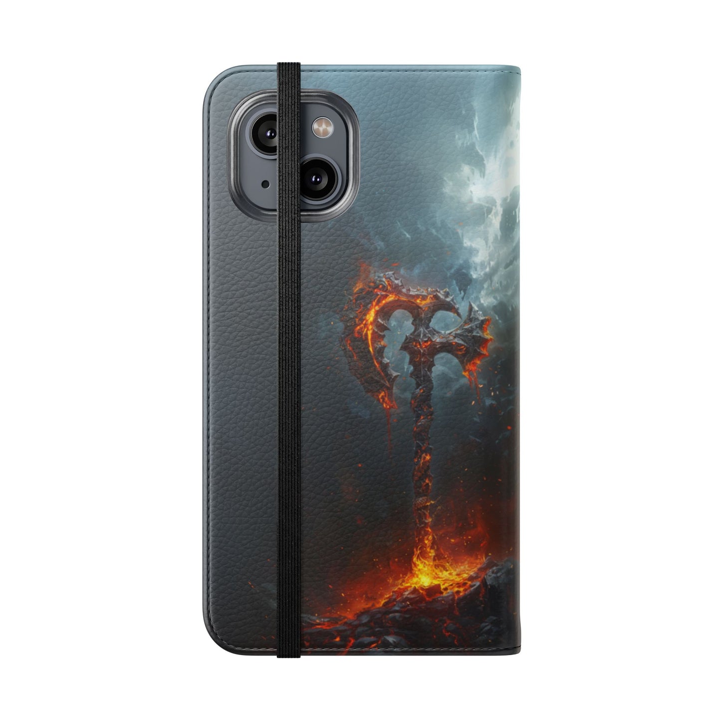 Molten War Axe - Wallet Flip Case