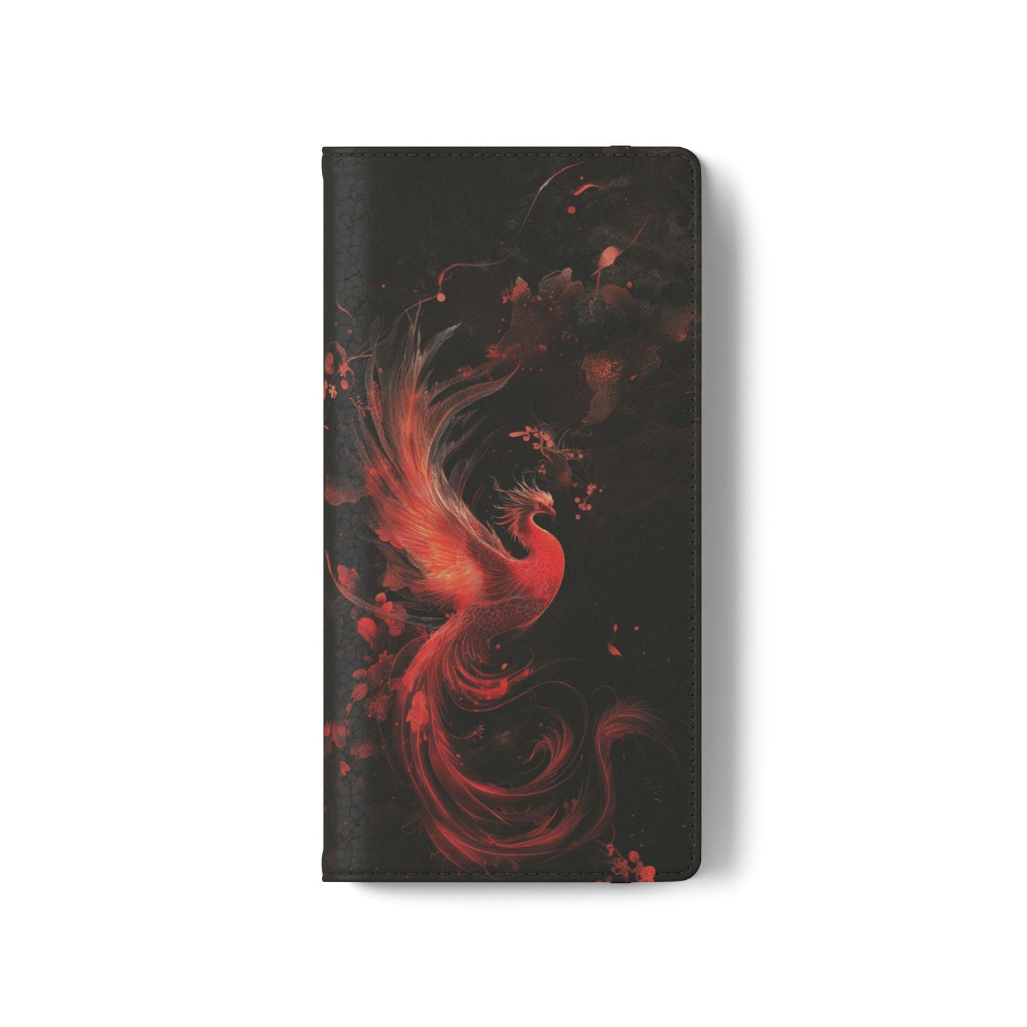 Crimson Phoenix - Wallet Flip Case