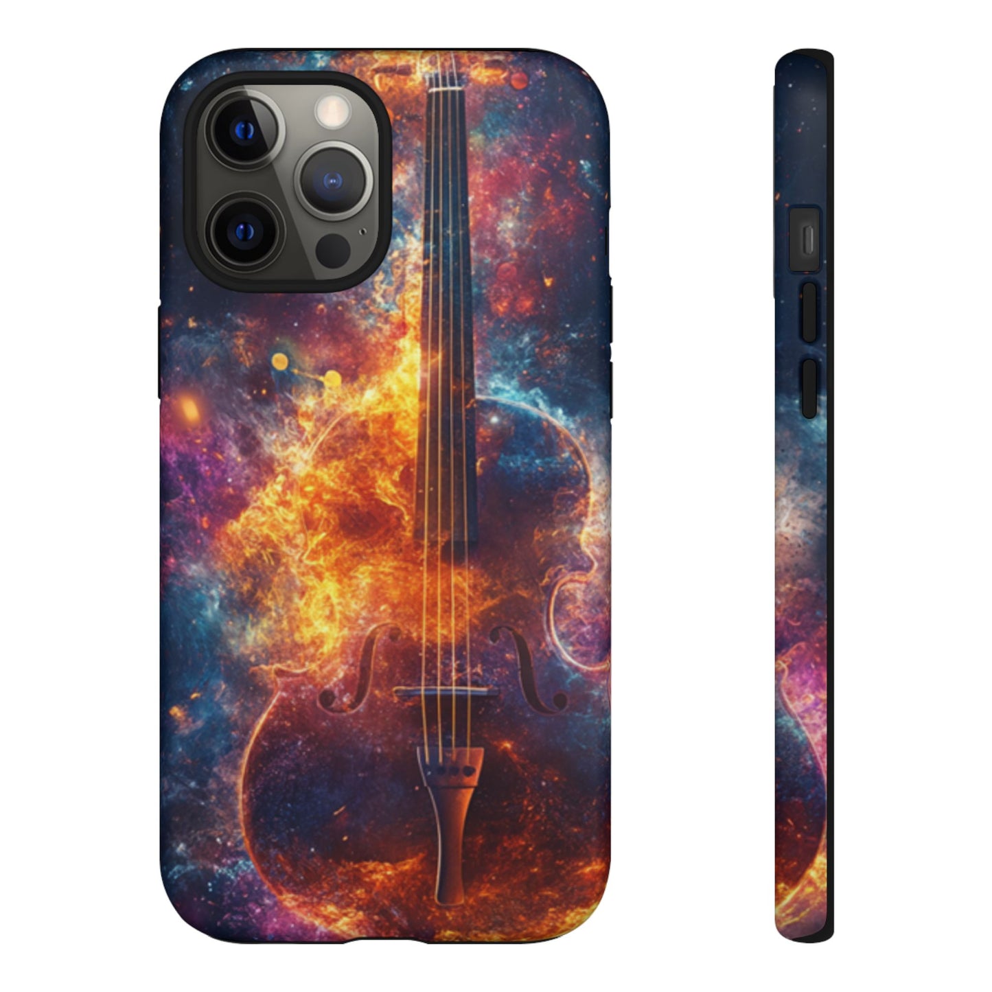Fiery Violin Galaxy Phone Case – iPhone, Samsung, Google Pixel