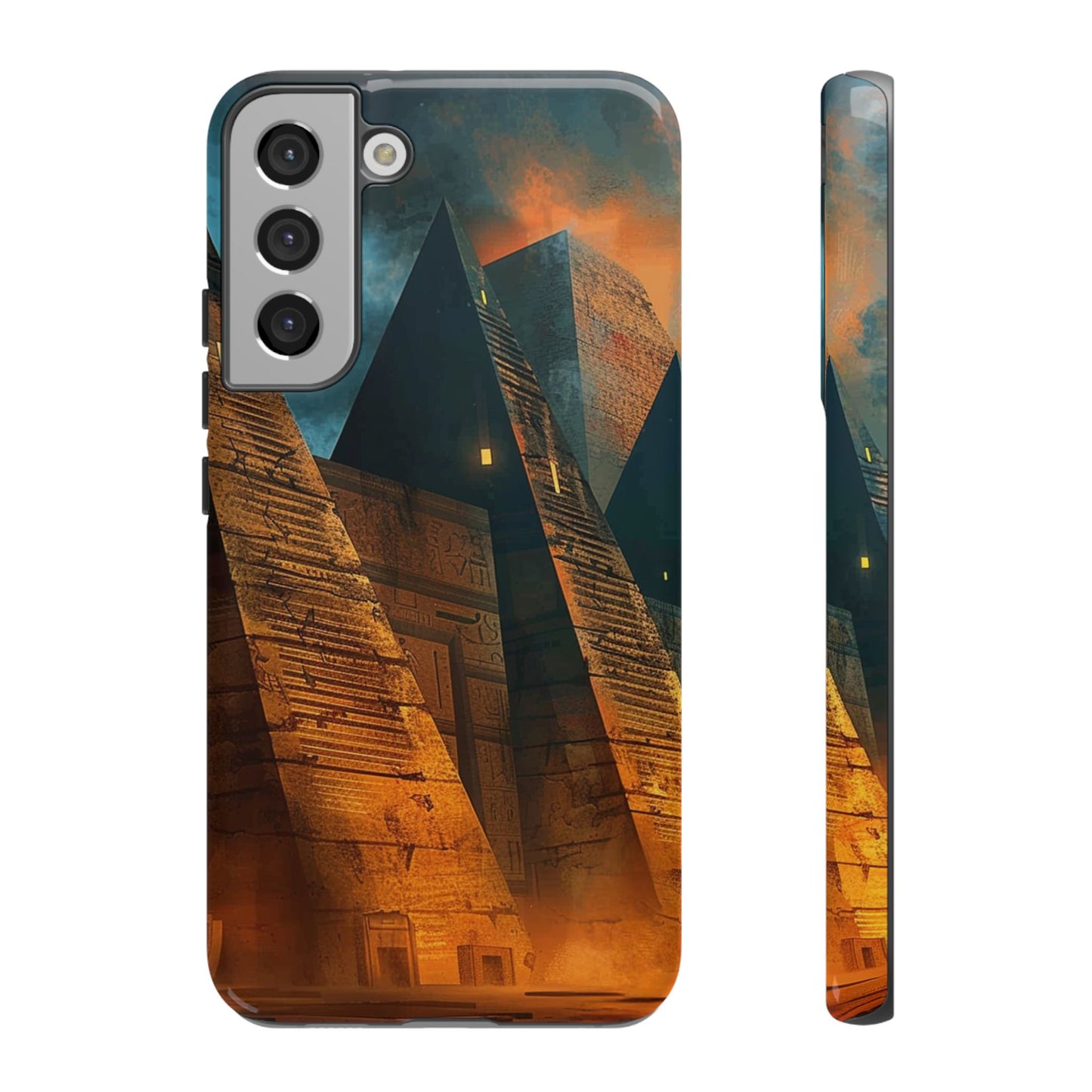 Ancient Egyptian Pyramids Sunset - Tough Samsung Galaxy Case