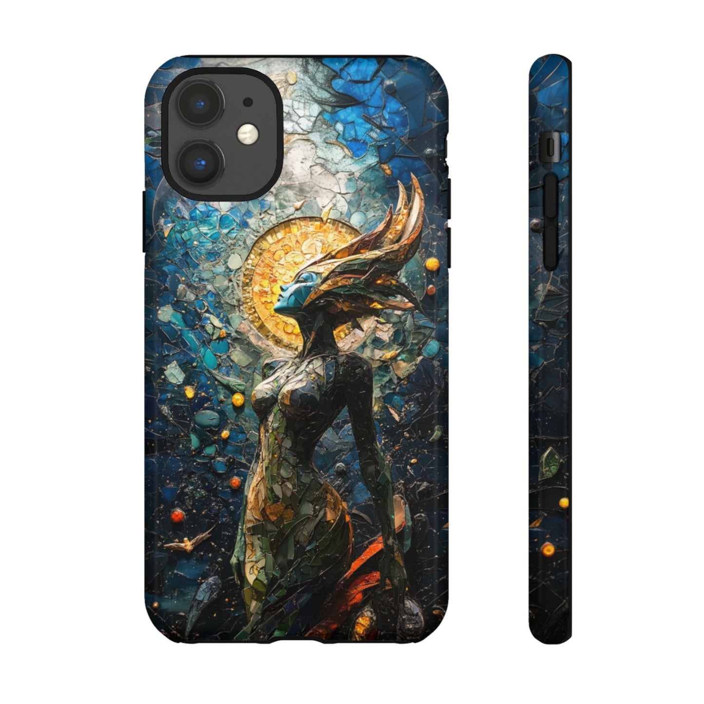 Ethereal Mosaic Goddess Phone Case - iPhone, Google Pixel, Samsung Galaxy