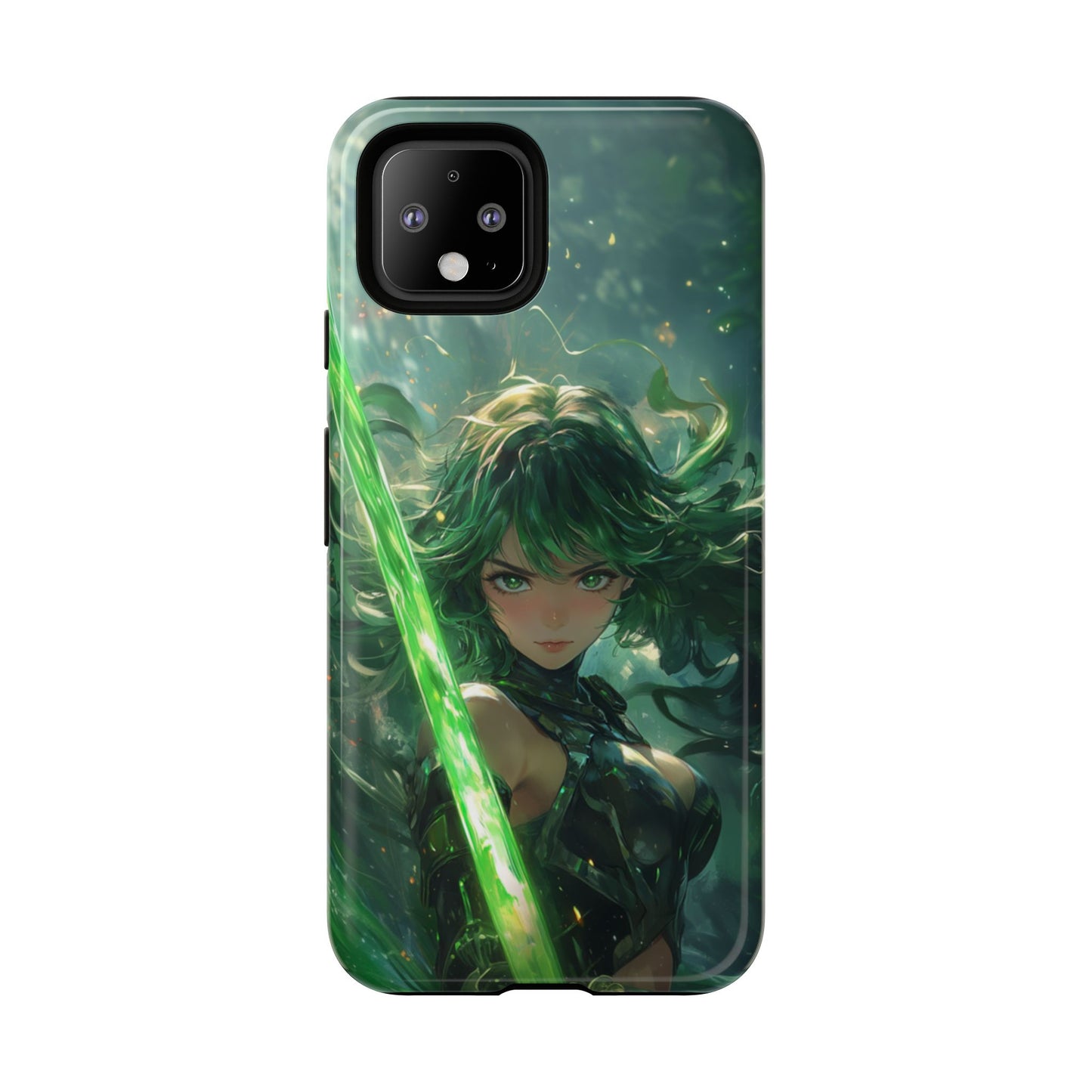Emerald Blade Warrior – Tough Google Pixel Case