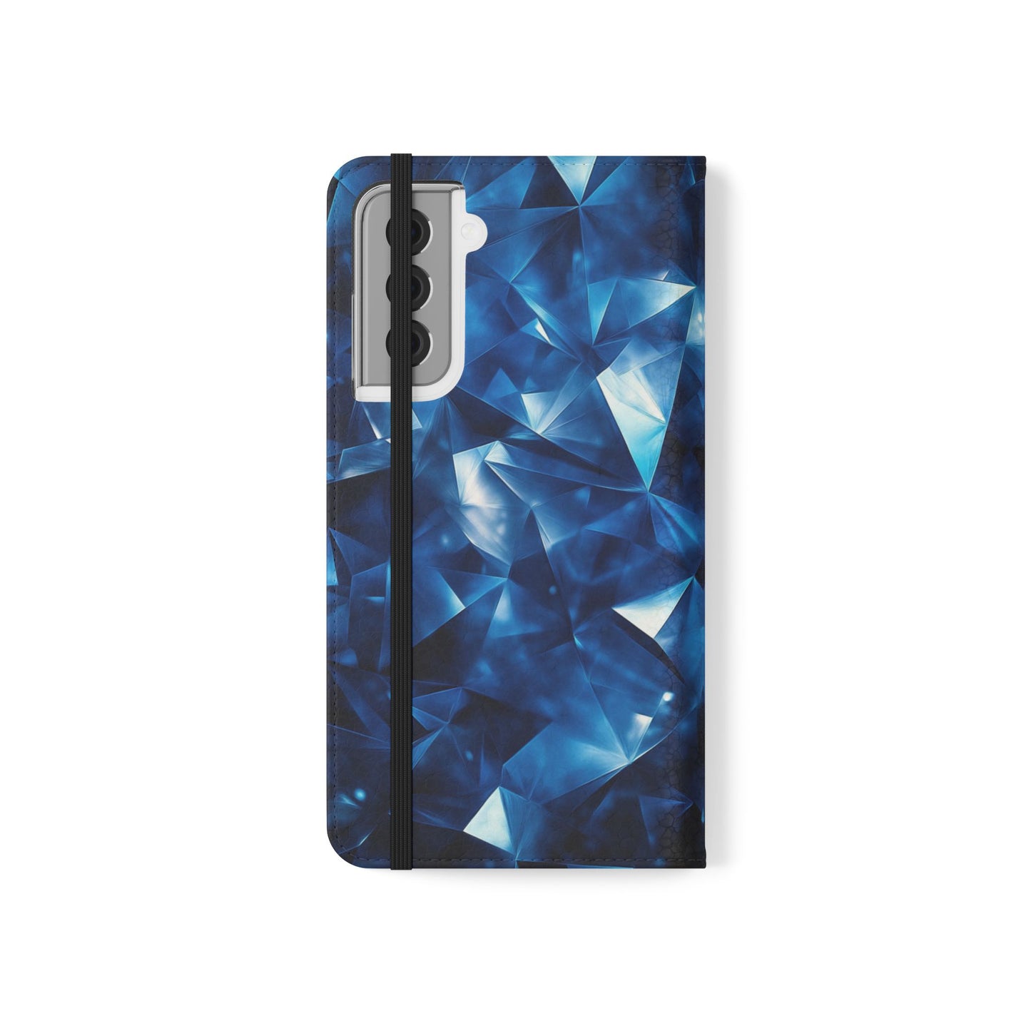Sapphire Crystal Shards - Wallet Flip Case