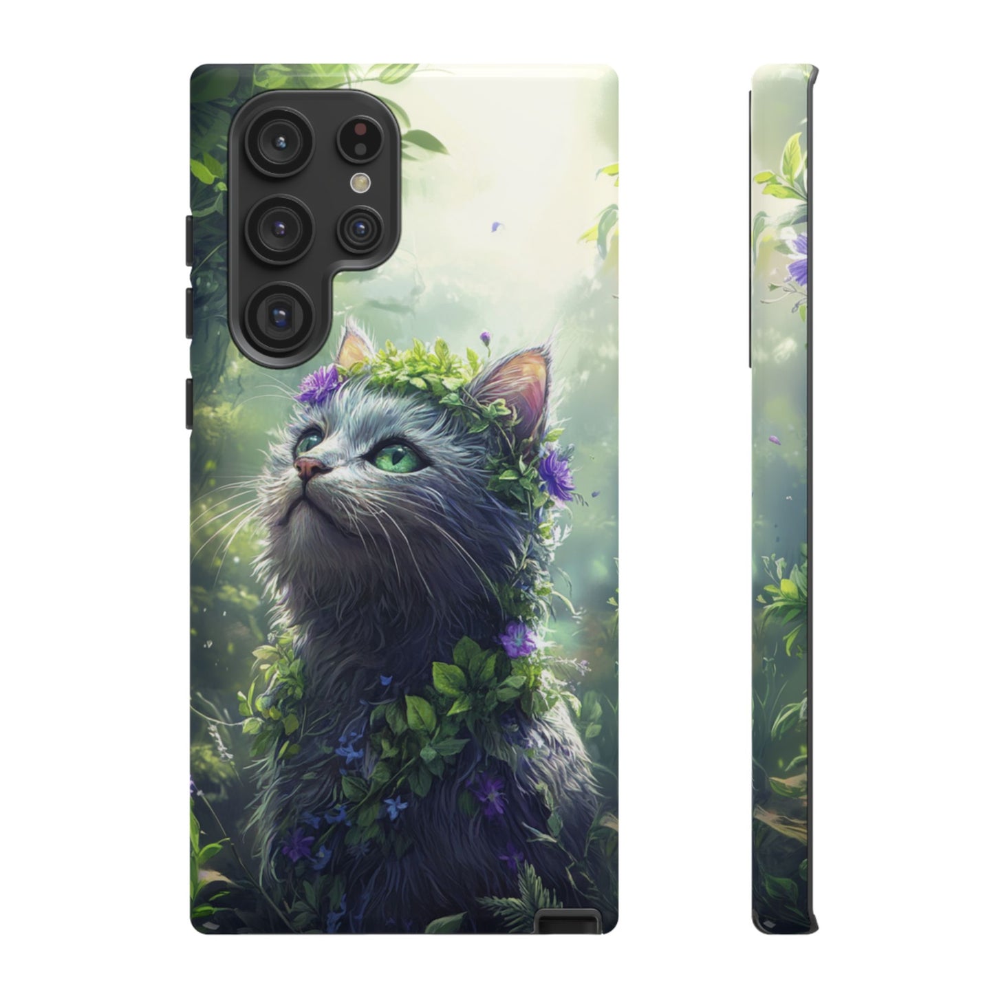 Nature’s Guardian Cat Phone Case – iPhone, Google Pixel, Samsung Galaxy